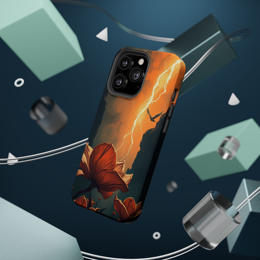 iPhone Vibrant Petal Storm Design Bold Modern Everyday Snap Case · iPhone Case