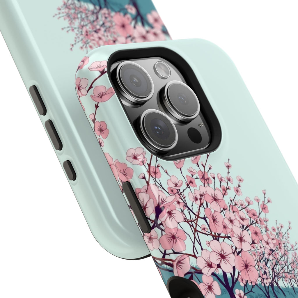 iPhone Radiant Blossom Trail Design Slim Everyday Designer Case · iPhone Case