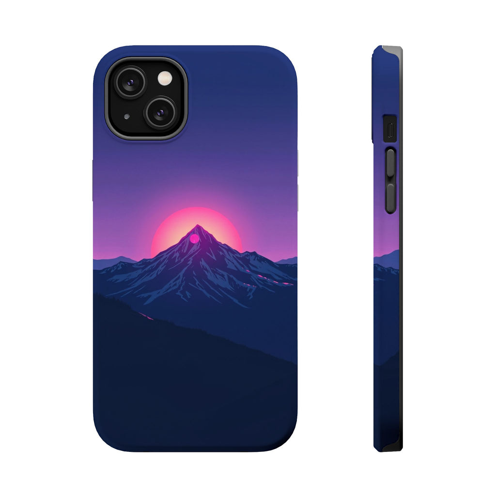 iPhone Mountain at Sunrise Electric Art Slim Everyday iPhone 15 · iPhone Case