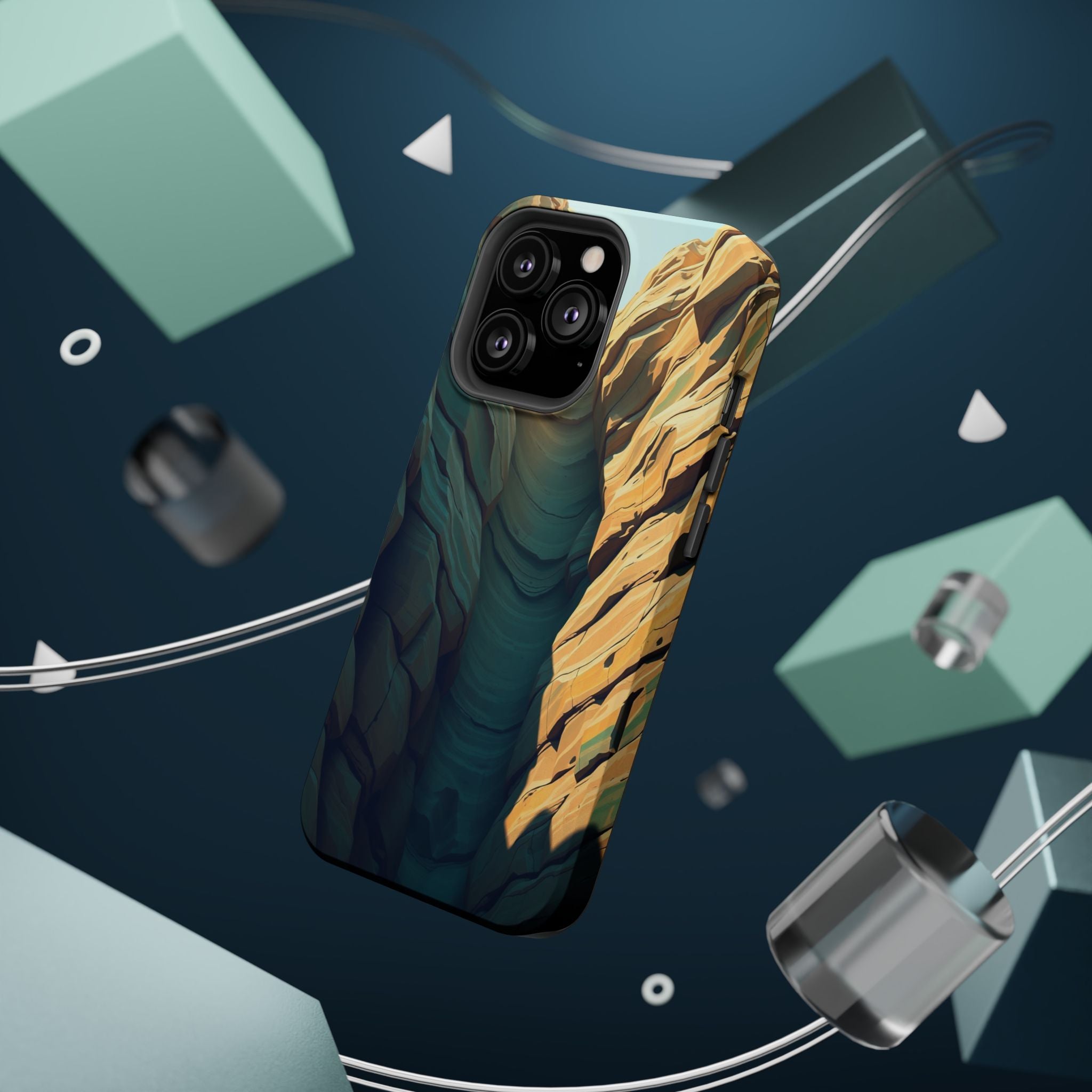 iPhone Canyon Wall Holographic Iridescent Slim iPhone Everyday Designer · iPhone