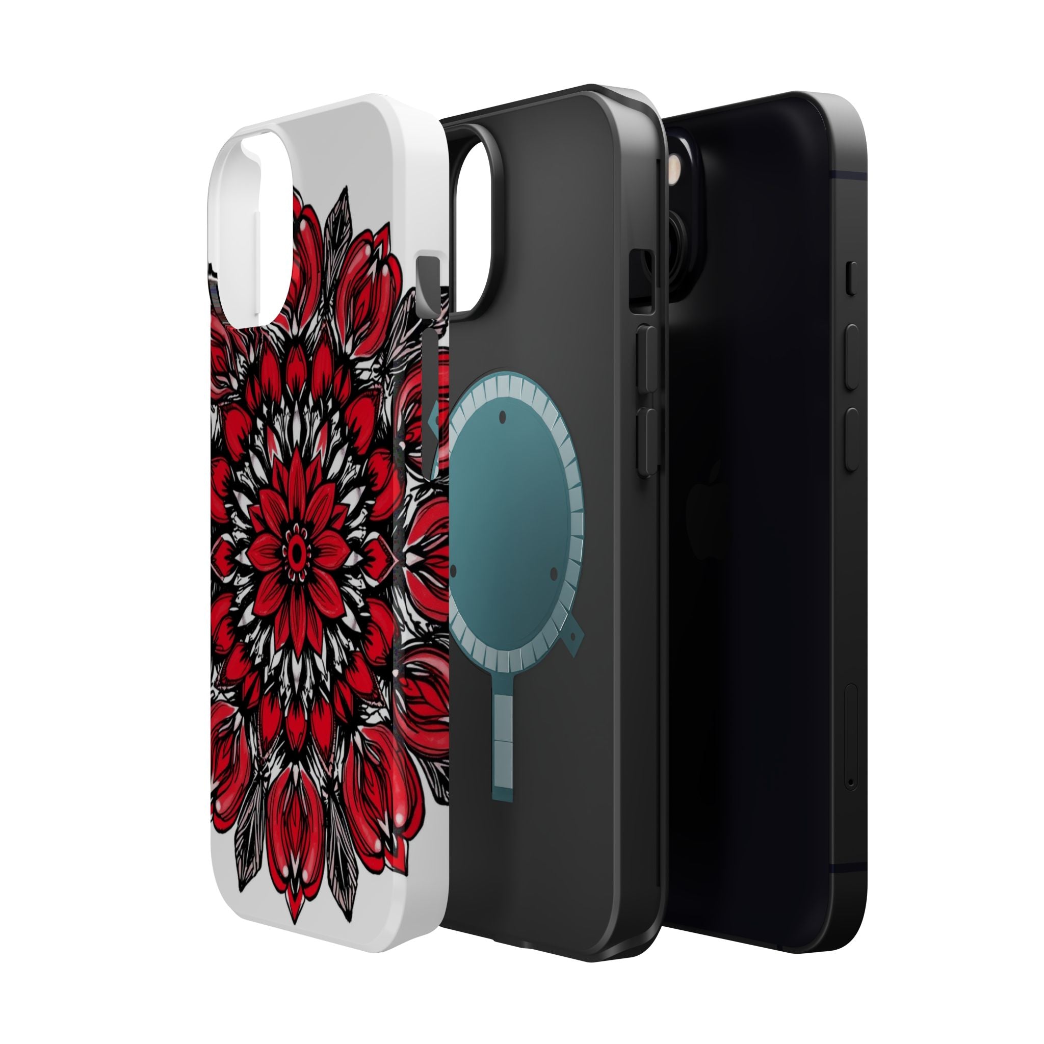 iPhone Floral Mandala Hand-Drawn Sketch Slim Everyday iPhone Designer · iPhone C