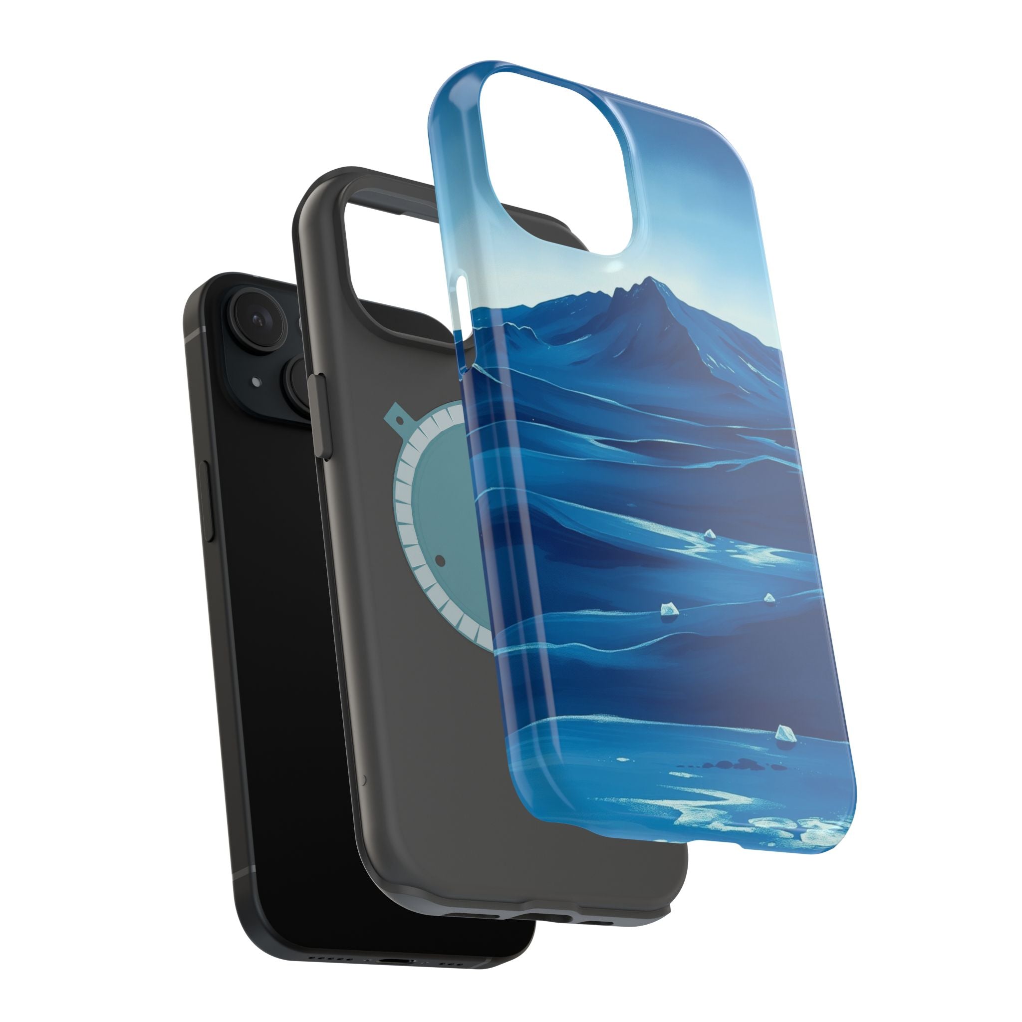 iPhone Radiant Tundra Expanse Design Slim Everyday Designer Case · iPhone Case