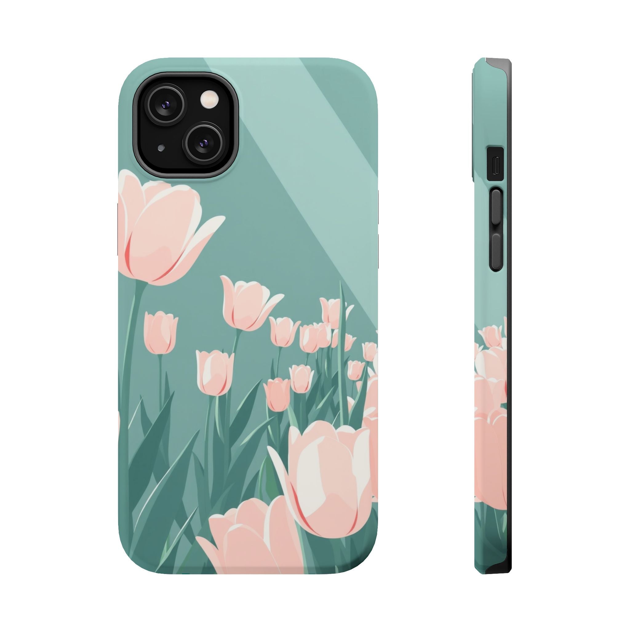 iPhone Tulip Row Enchanted Art Slim Everyday Designer Case · iPhone Case