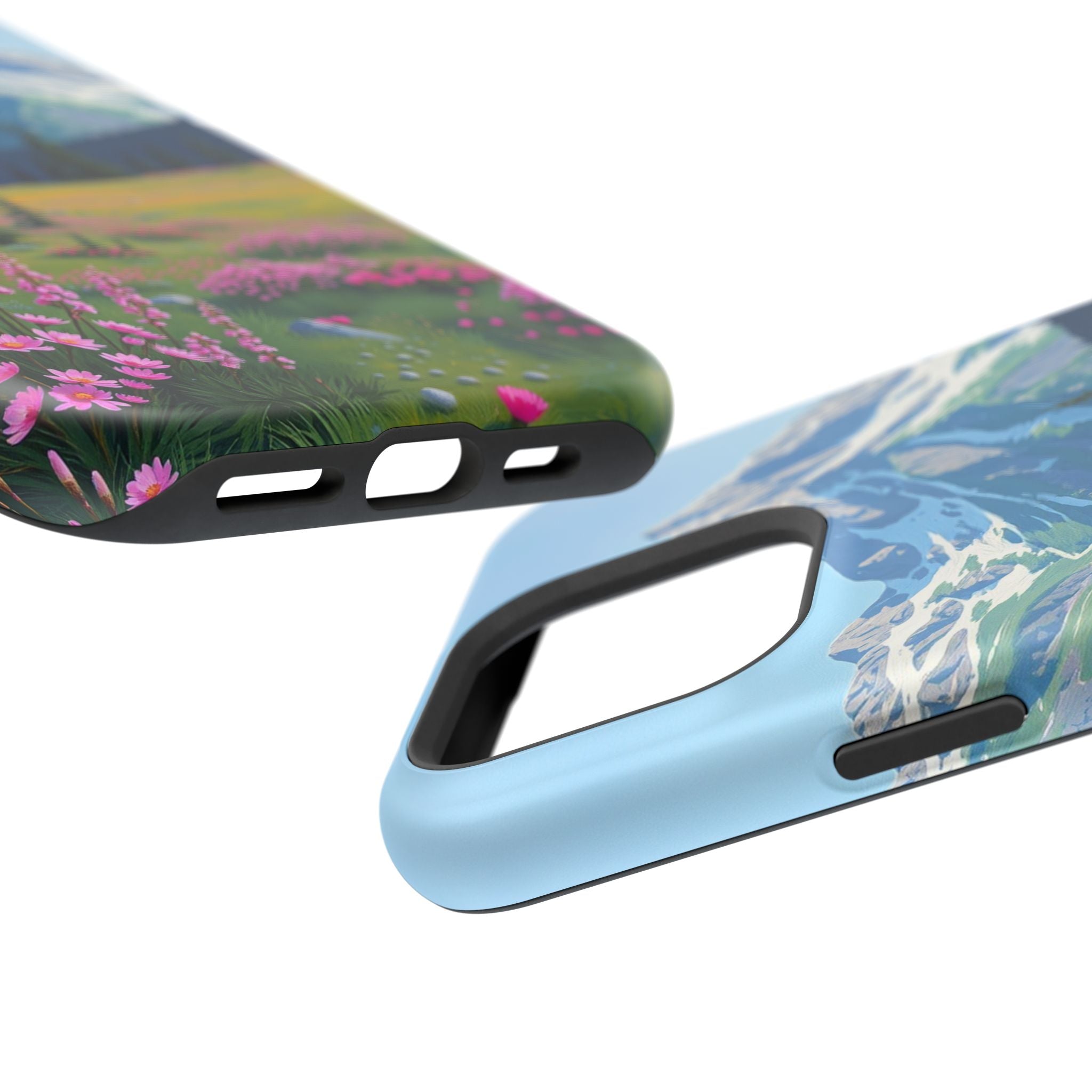 iPhone Earthy Alpine Meadow Design Bold Modern Everyday Snap Case · iPhone Case