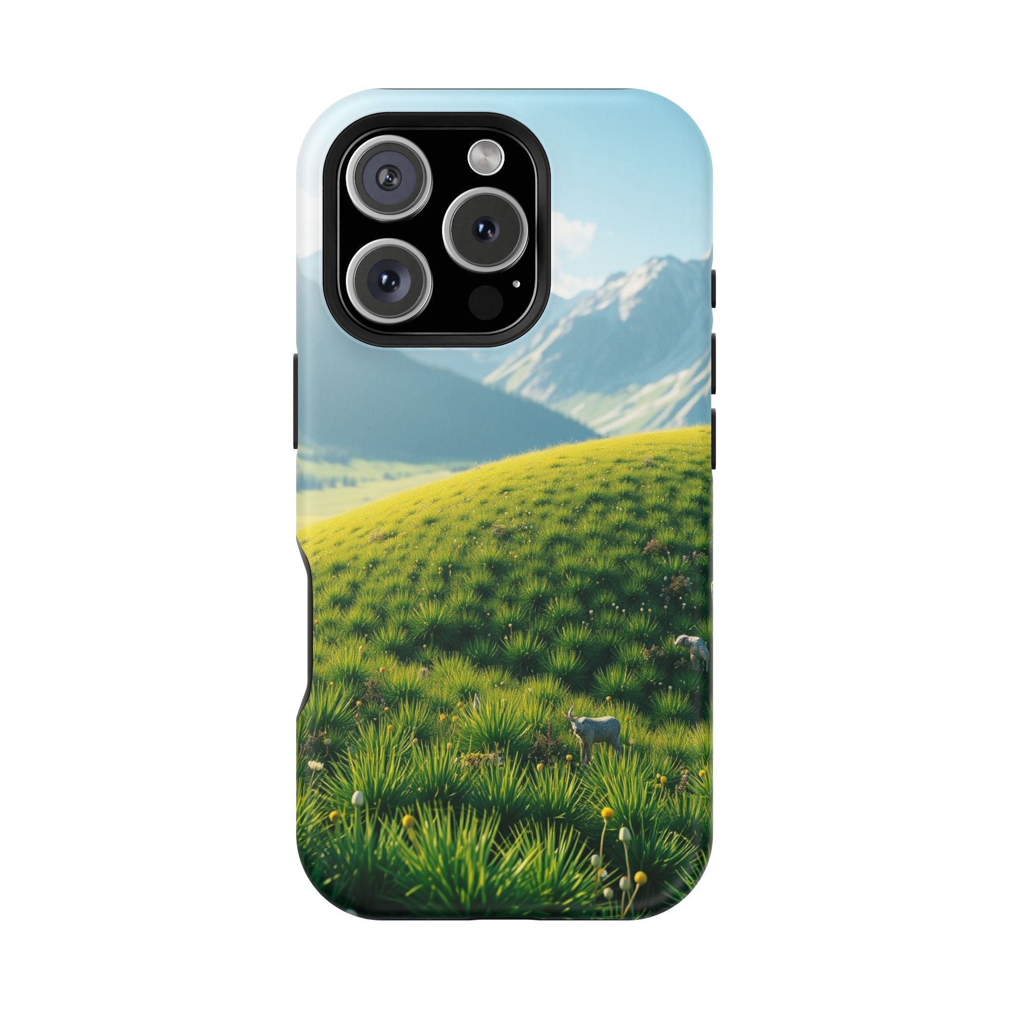 iPhone Vibrant Alpine Meadow Design Slim Everyday Designer Case · iPhone Case