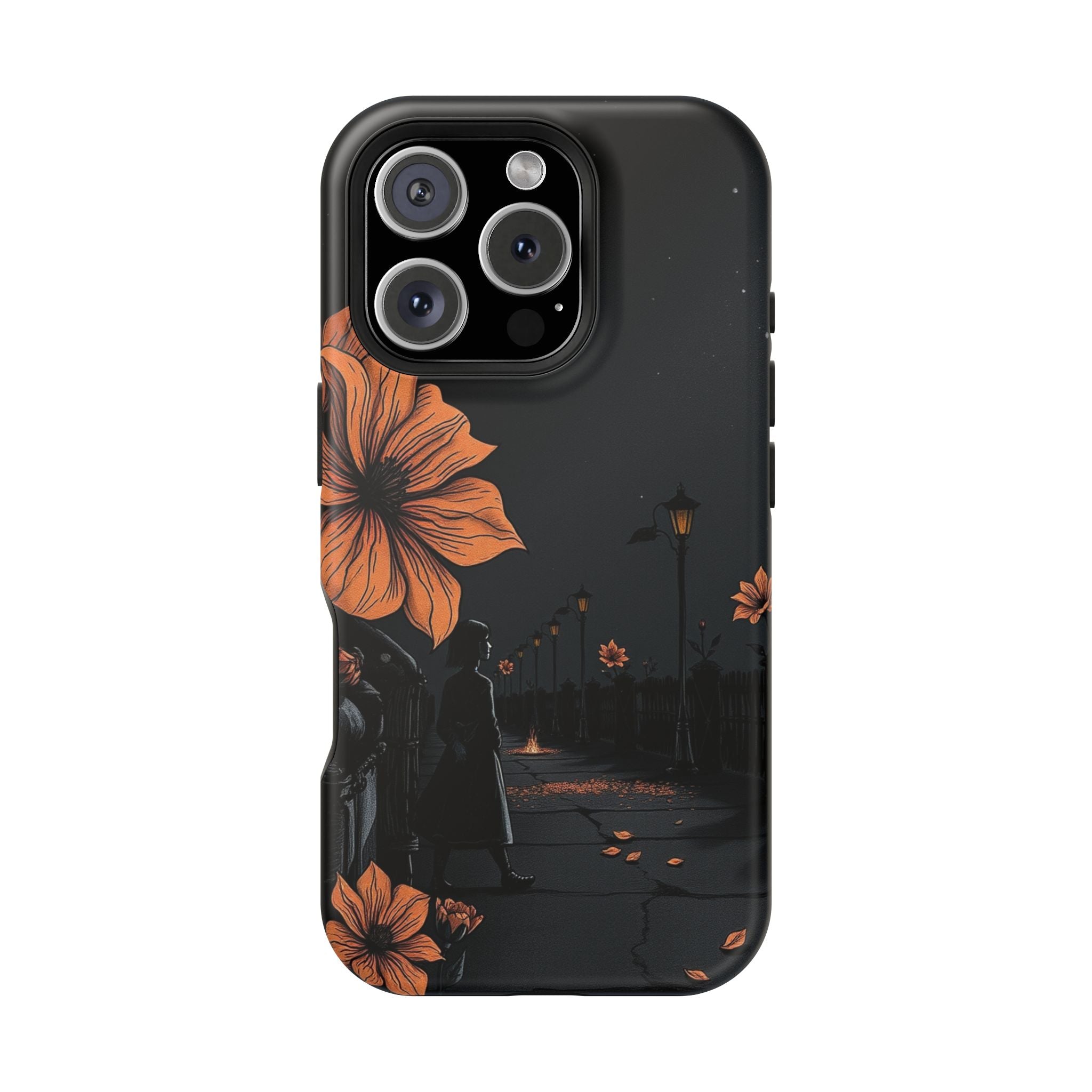 iPhone Night Bloomer Electric Art Bold Modern Everyday Snap Case · iPhone Case