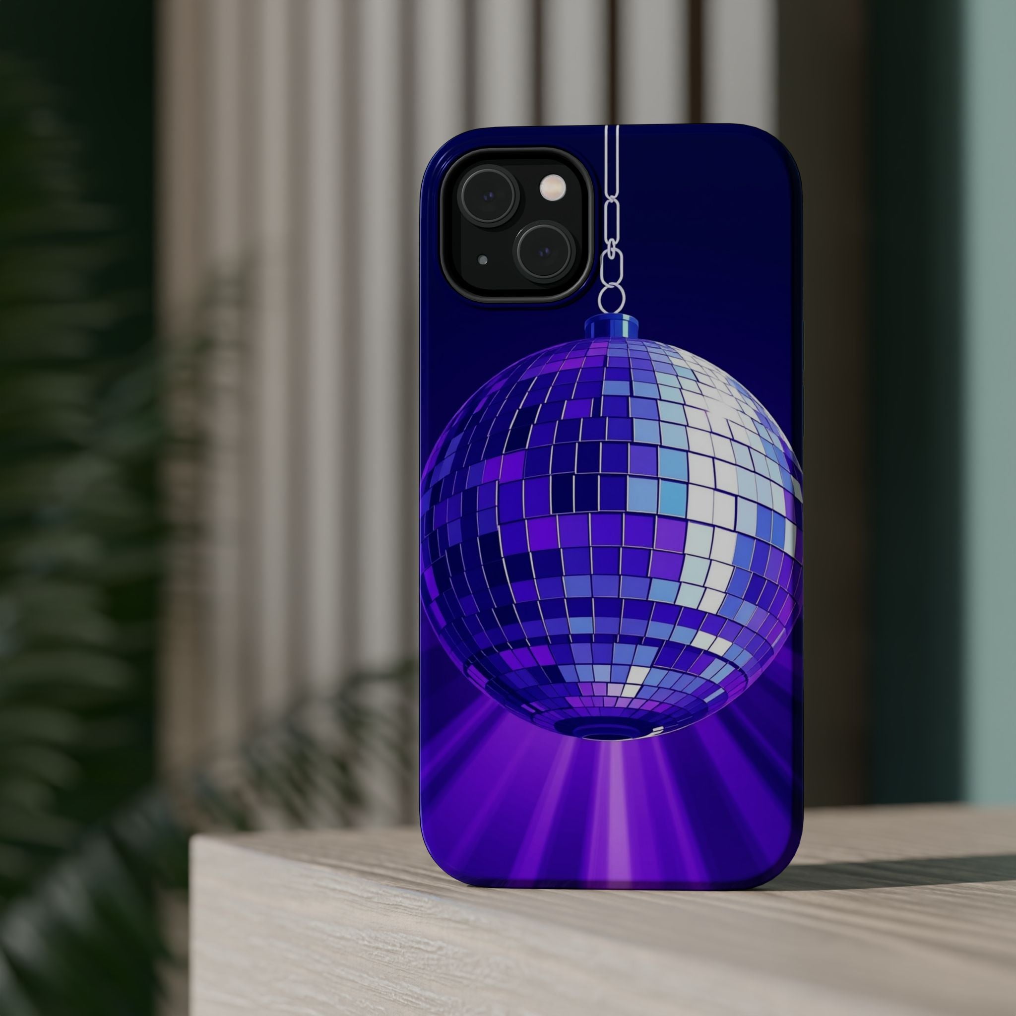 iPhone Disco Swirl Ball Pop Art Bold Slim Everyday Designer Case · iPhone Case