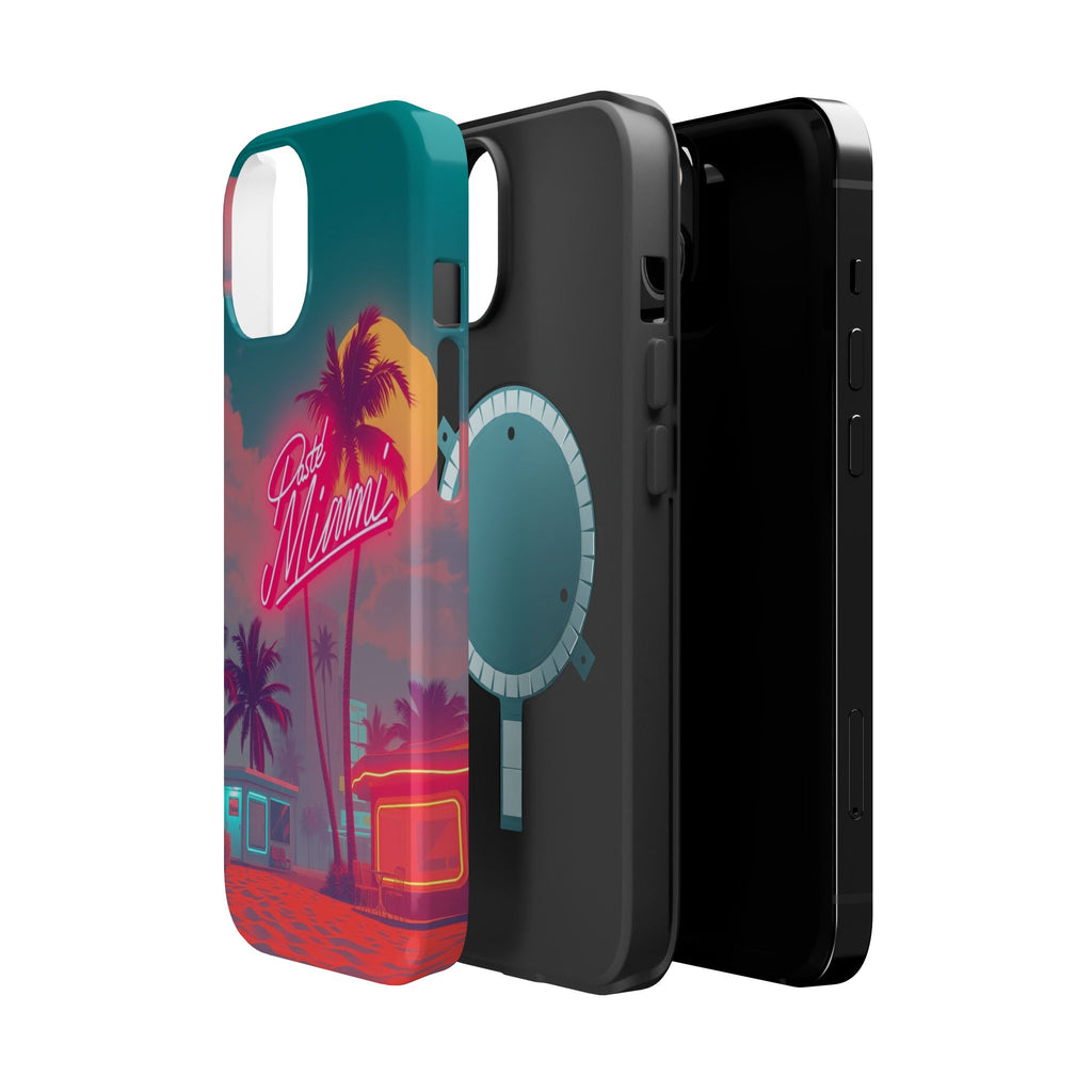 iPhone 1980s Pastel Miami Enchanted Art Slim Everyday Designer Case · iPhone Cas