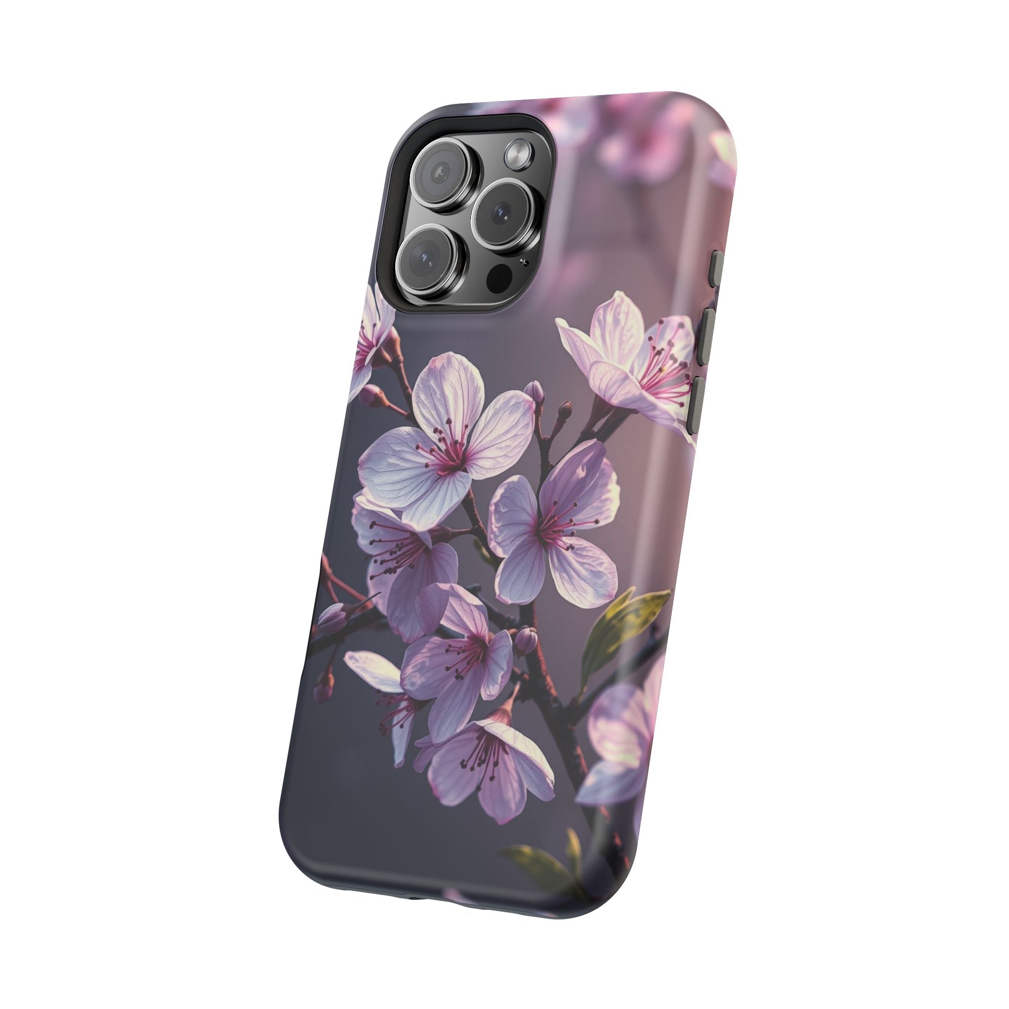iPhone Cherry Blossom Enchanted Art Artistic Everyday Cas Slim Snap Case · iPhon