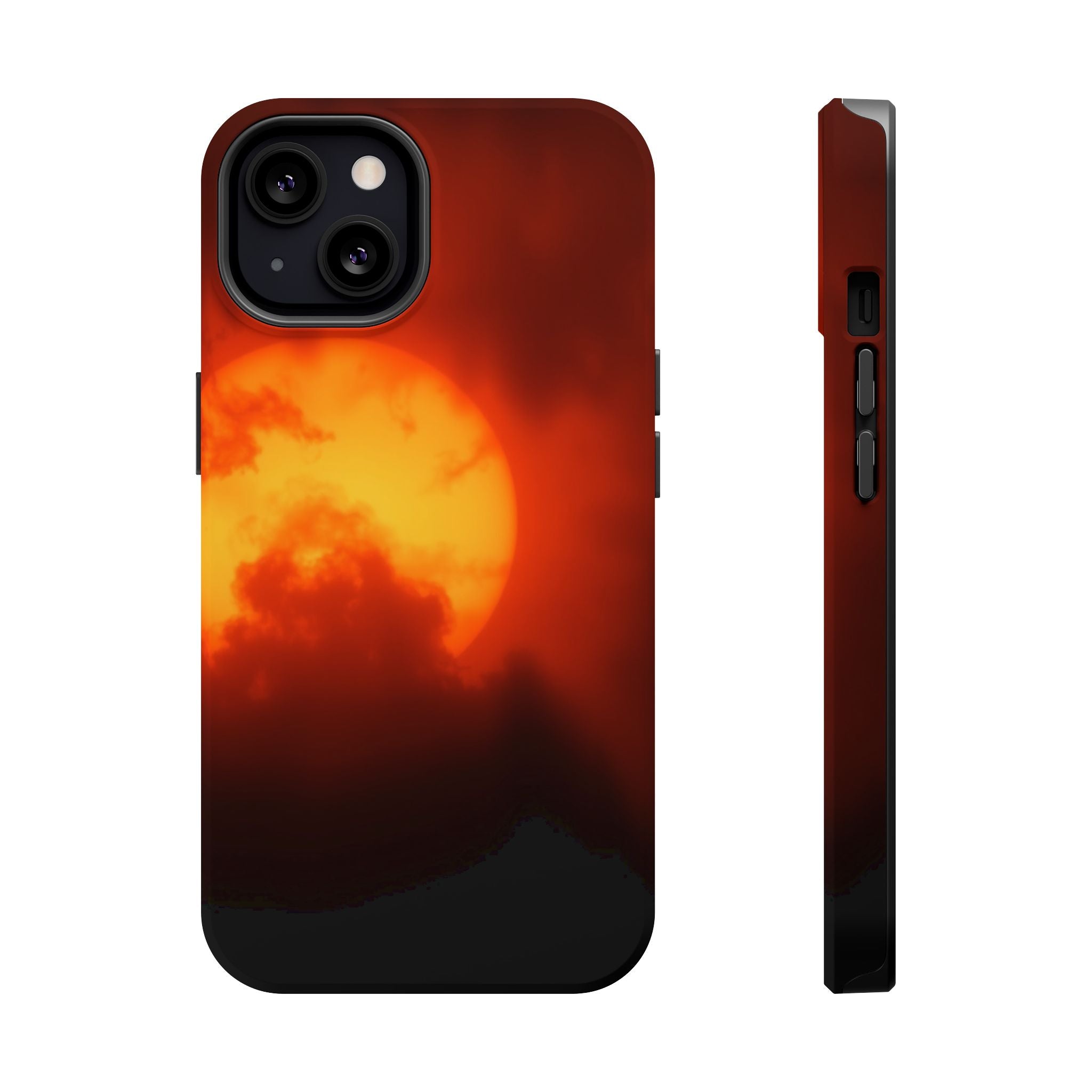 iPhone Color Theory Dark Gothic Ink Slim Everyday Designer Case · iPhone Case
