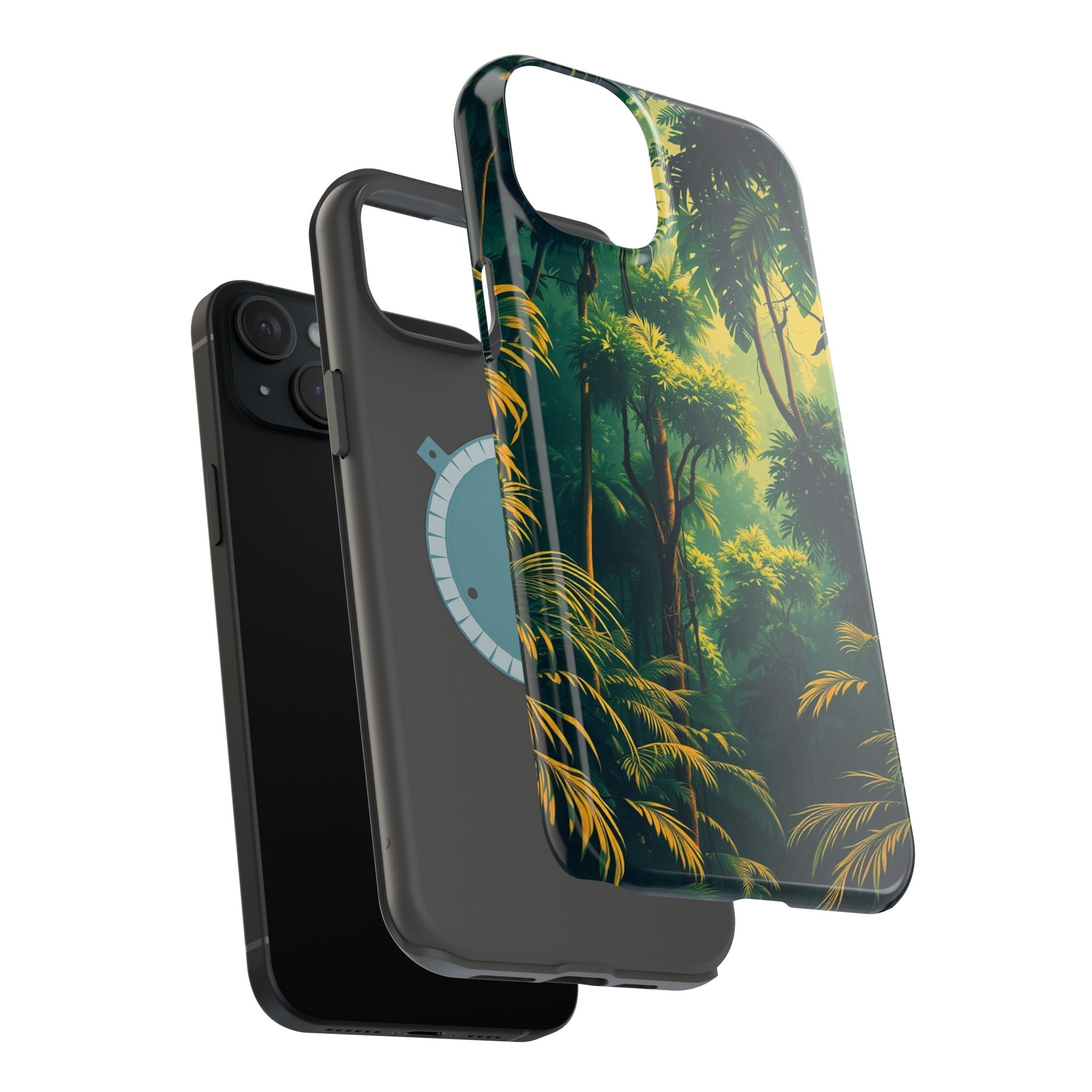 iPhone Rainforest Canopy Vintage Retro Poster Slim iPhone Everyday · iPhone Case