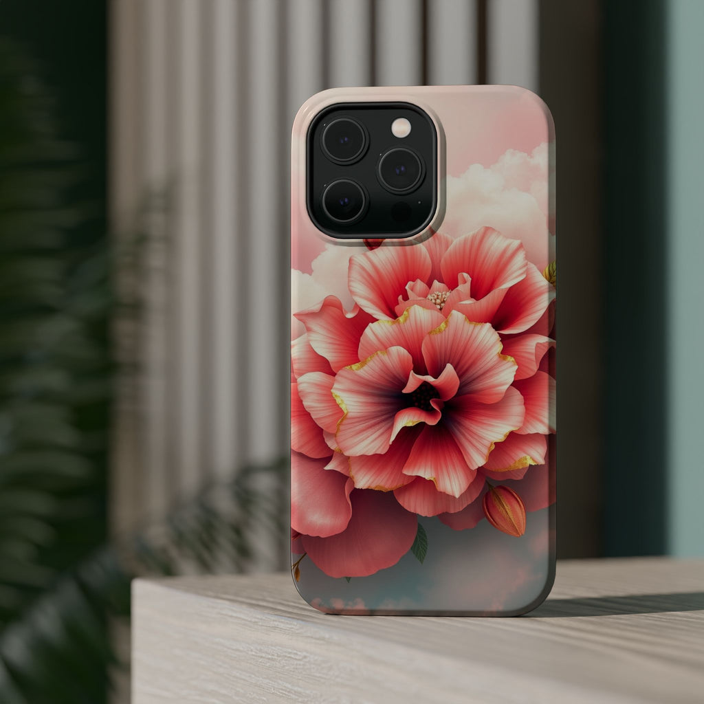 iPhone Pastel Floral Cloud Gold Foil Luxury Slim iPhone Everyday · iPhone Case