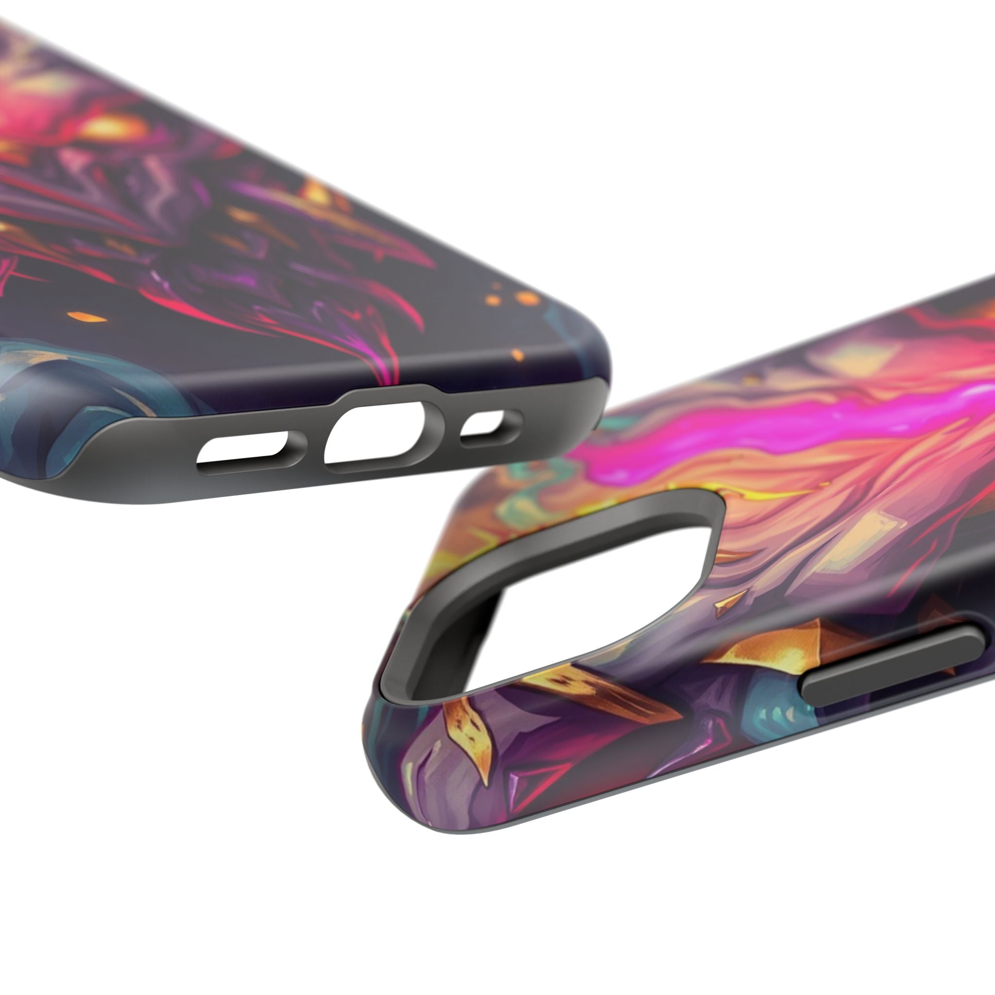 iPhone Chaos Goblin Energy Gold Foil Luxury Slim Everyday Designer Case · iPhone