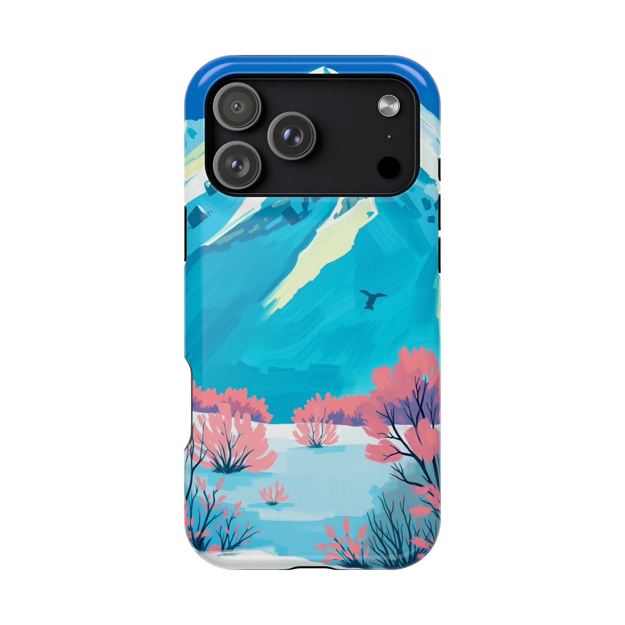 iPhone Snow Field Electric Art Slim Everyday Designer Case · iPhone Case