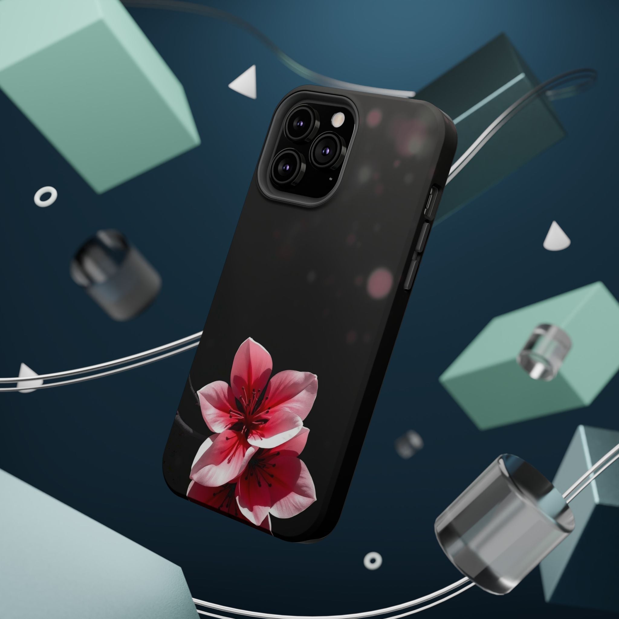 iPhone Cherry Blossom Abstract Geometric Slim Everyday iPhone Designer · iPhone