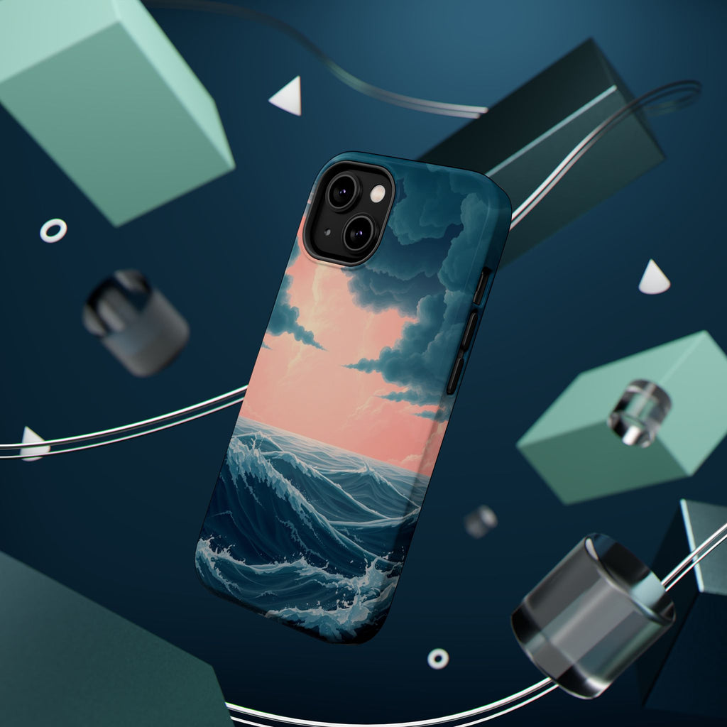 iPhone Storm at Sea 3D Digital Slim Everyday Designer Case · iPhone Case