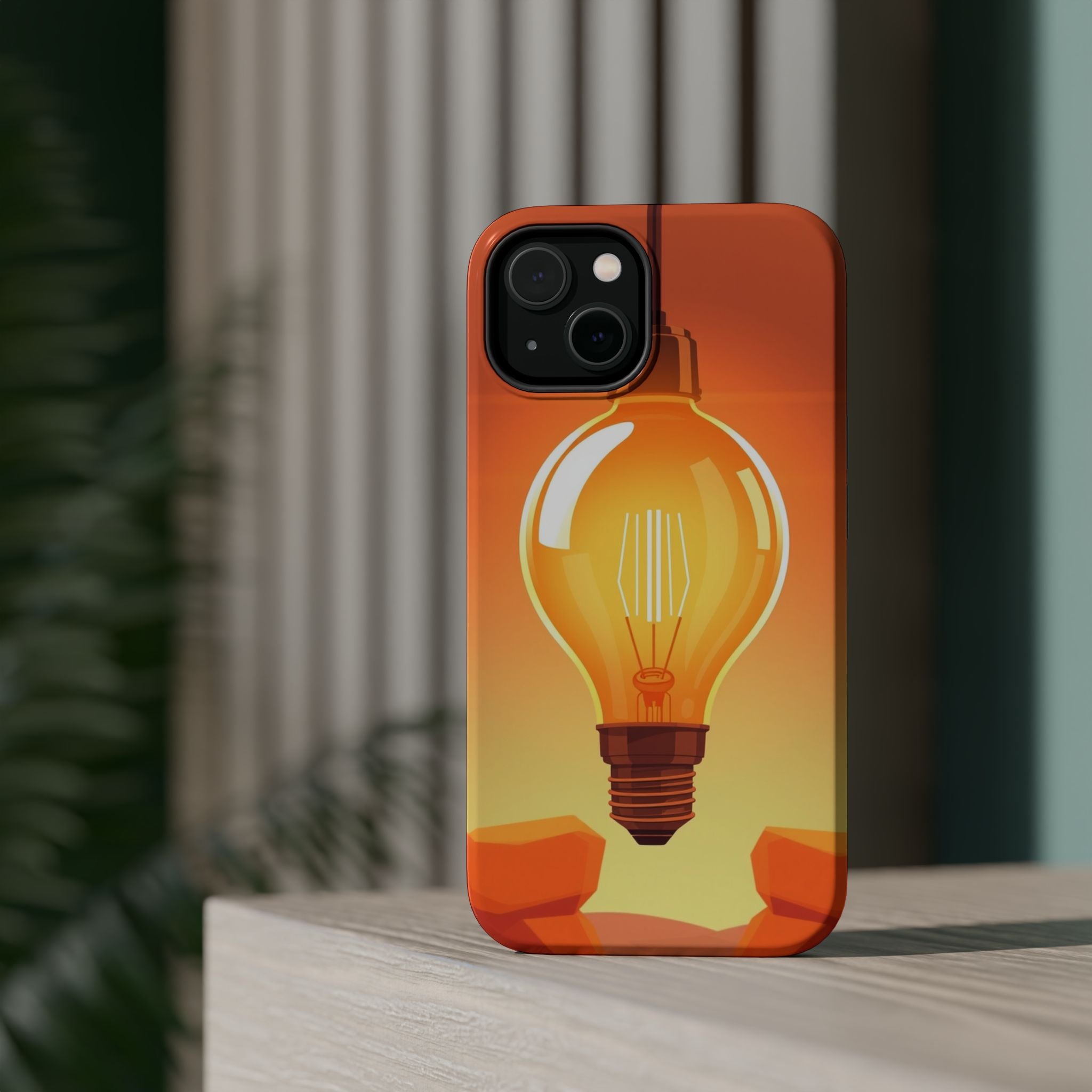 iPhone Edison Bulb Warm Enchanted Art Slim Everyday Designer Case · iPhone Case