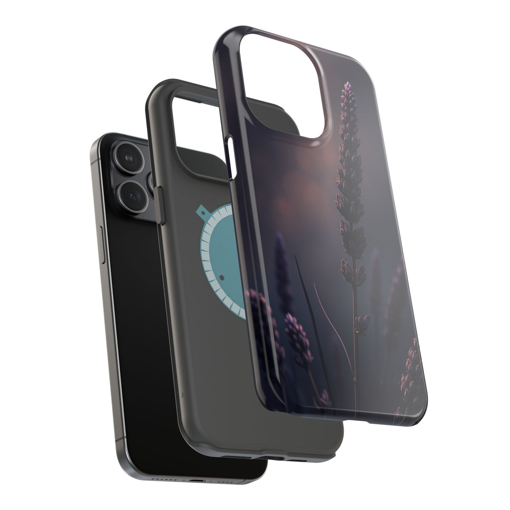 iPhone Lavender Haze Electric Art Clean Minimal Snap Case · iPhone Case