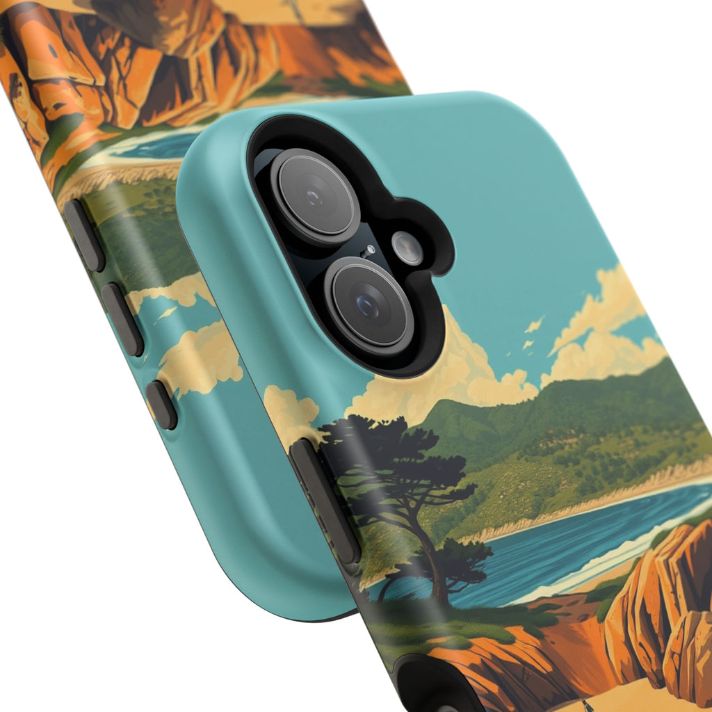 iPhone Pebble Beach Vintage Retro Poster Slim Everyday iPhone Designer · iPhone