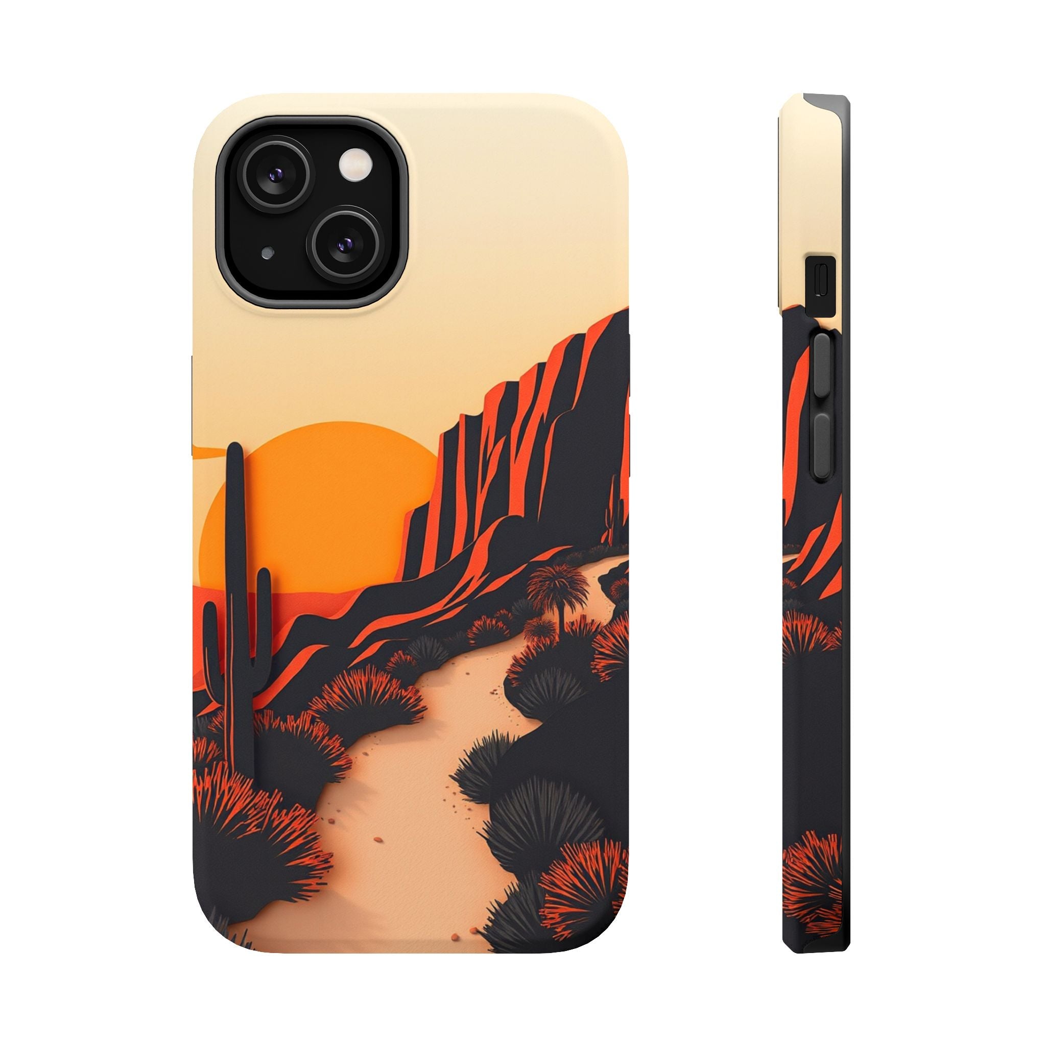 iPhone Serene Mesa Sunset Design 12 Slim Everyday Designer Case · iPhone Case