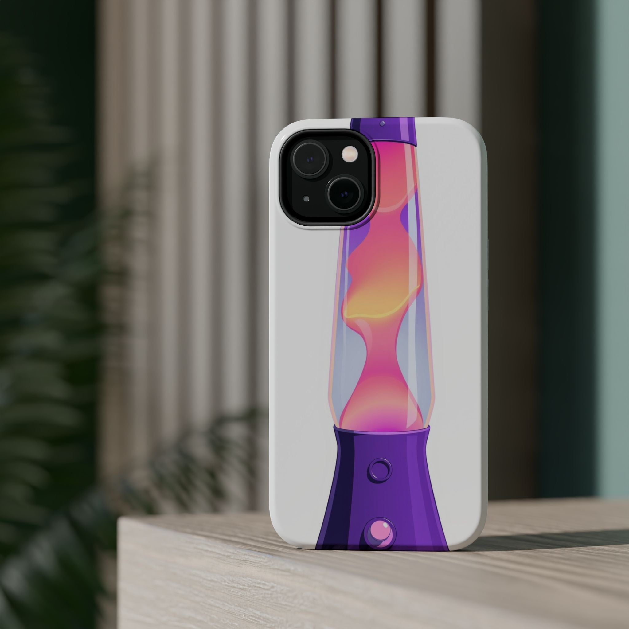 iPhone Lava Lamp 70s Pop Art Bold Bold Modern Everyday Snap Case · iPhone Case