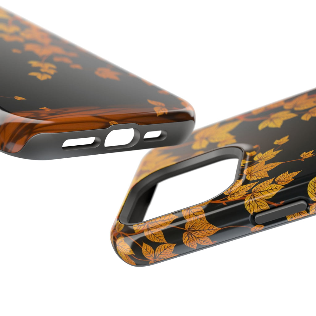 iPhone Mustard And Rust Art Nouveau Vine Slim Everyday iPhone 14 · iPhone Case