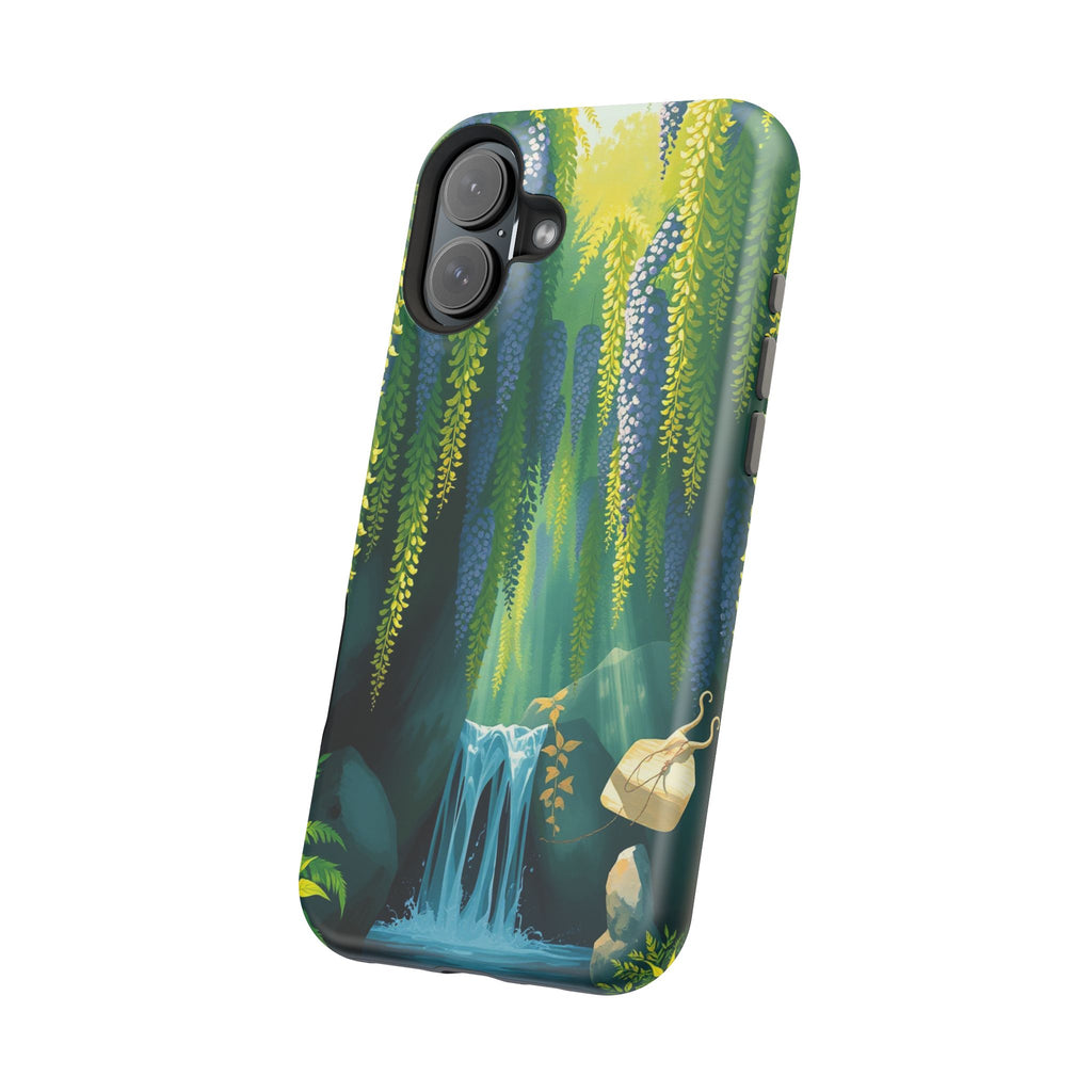 iPhone Wisteria Cascade Mystic Art Bold Modern Everyday Snap Case · iPhone Case