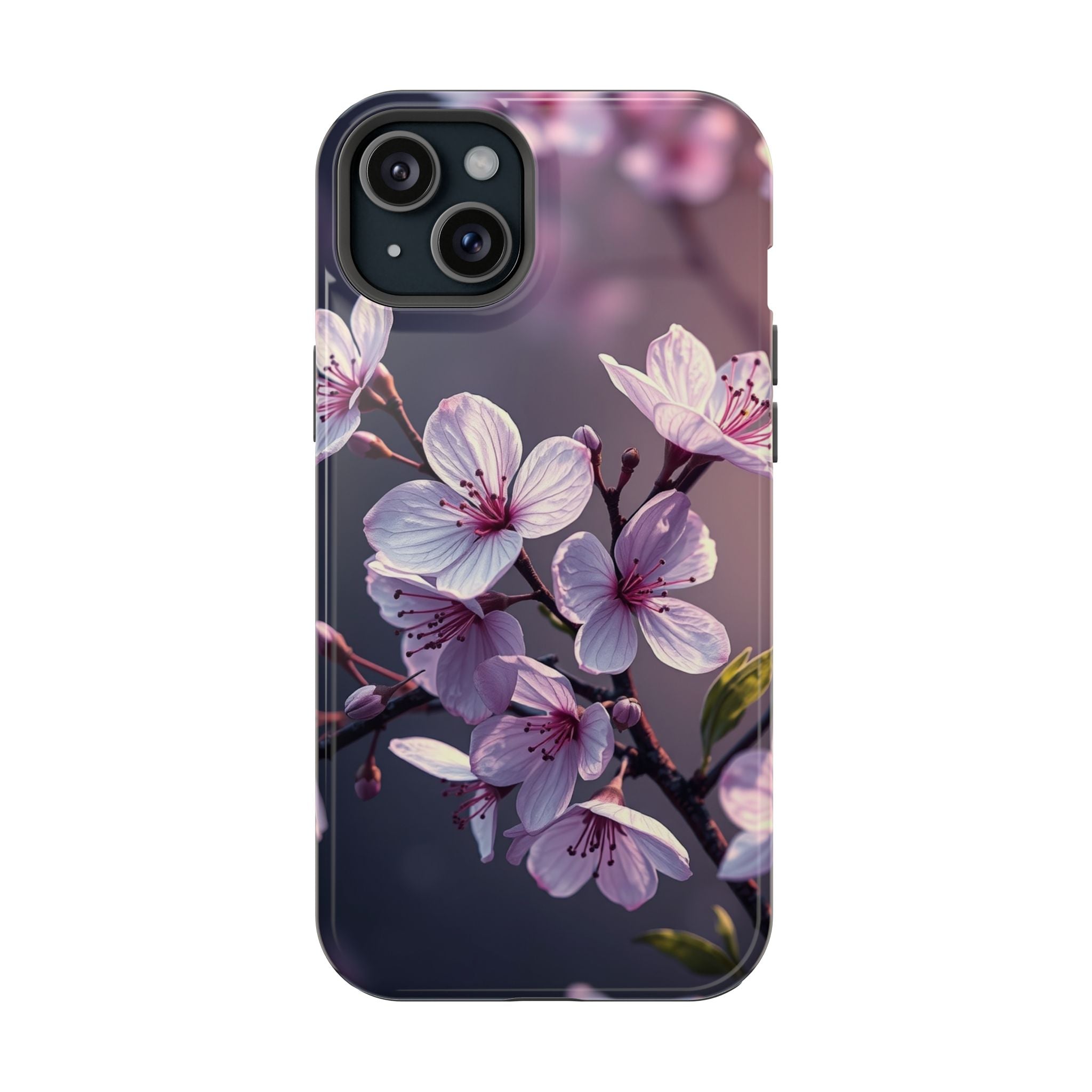 iPhone Cherry Blossom Enchanted Art Artistic Everyday Cas Slim Snap Case · iPhon