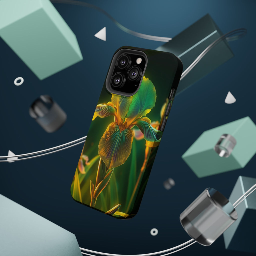 iPhone Iris Garden Bold Art Slim Everyday Designer Case · iPhone Case Quiet Mood