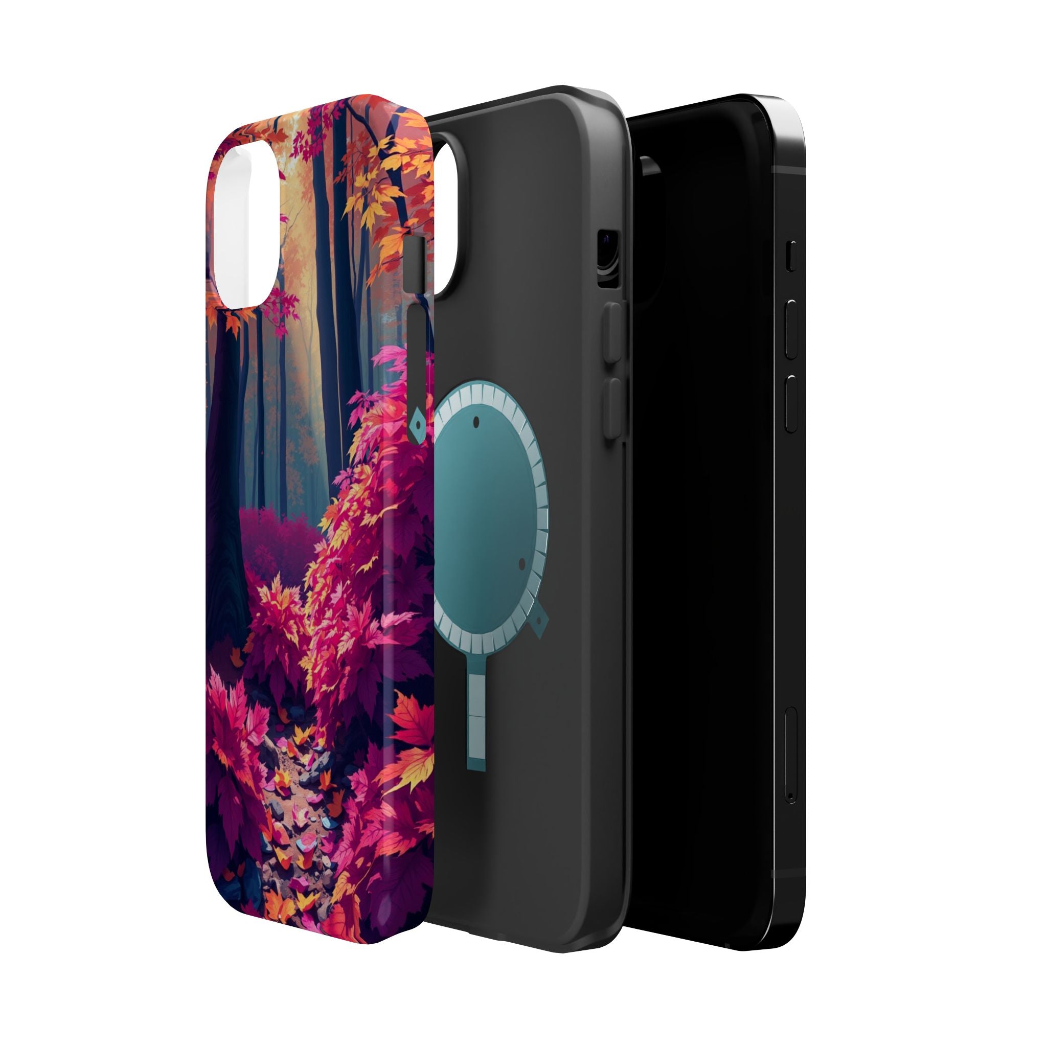 iPhone Earthy Autumn Forest Floor Design Slim Everyday iPhone Designer · iPhone