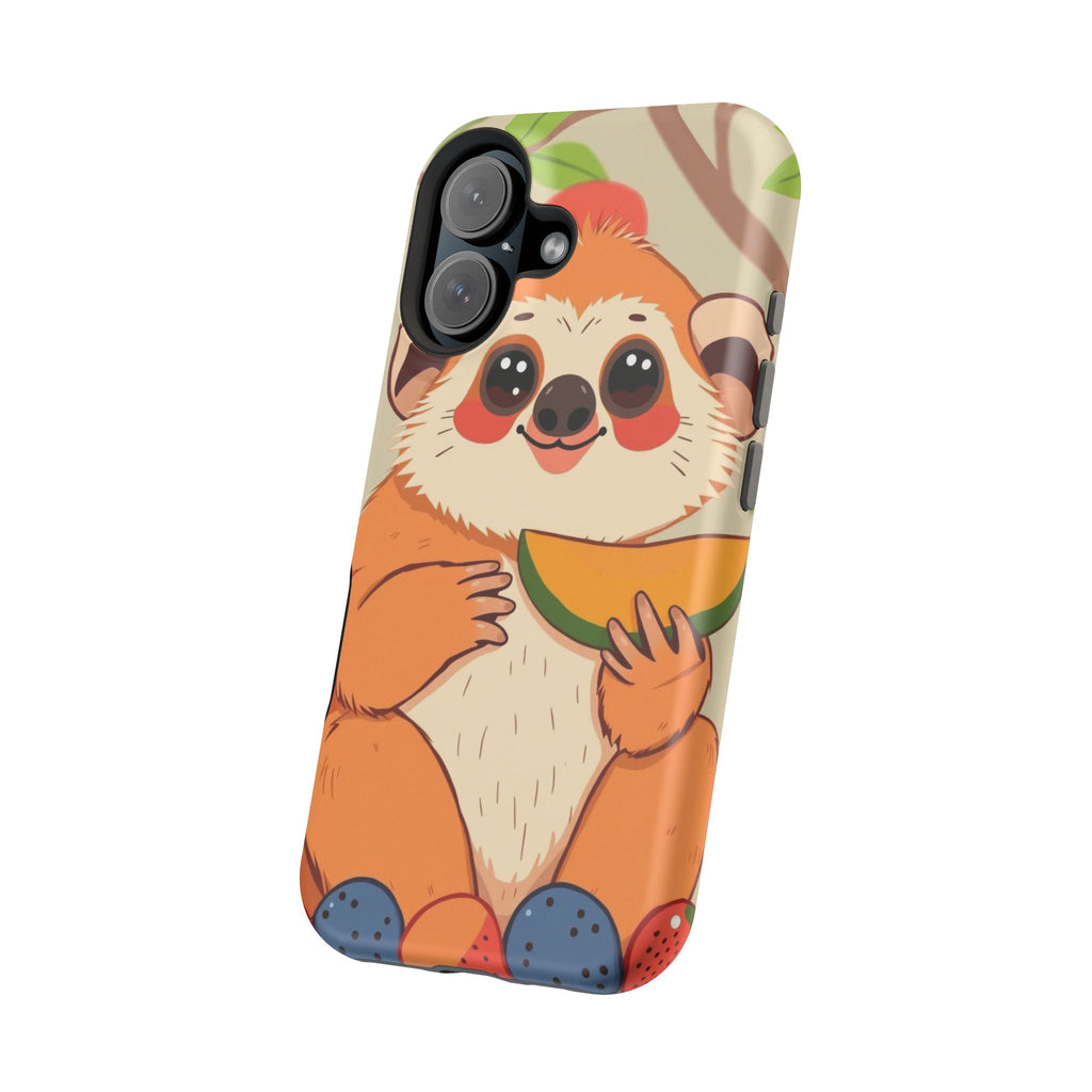 iPhone Slow Loris with Fruit Kids Fun iPhone Phone Case Gift Slim · iPhone Case