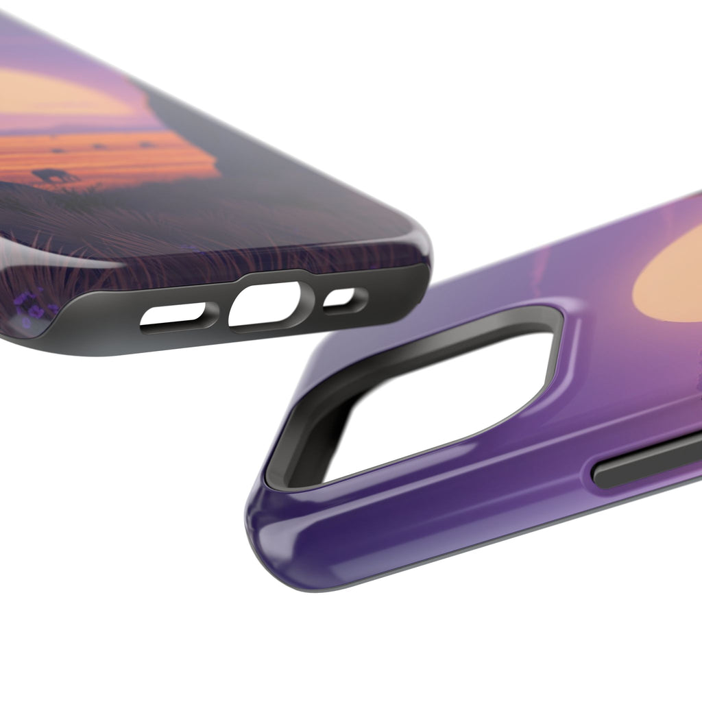 iPhone Lavender And Pearl Savanna Horizon Slim iPhone 18 Everyday · iPhone Case