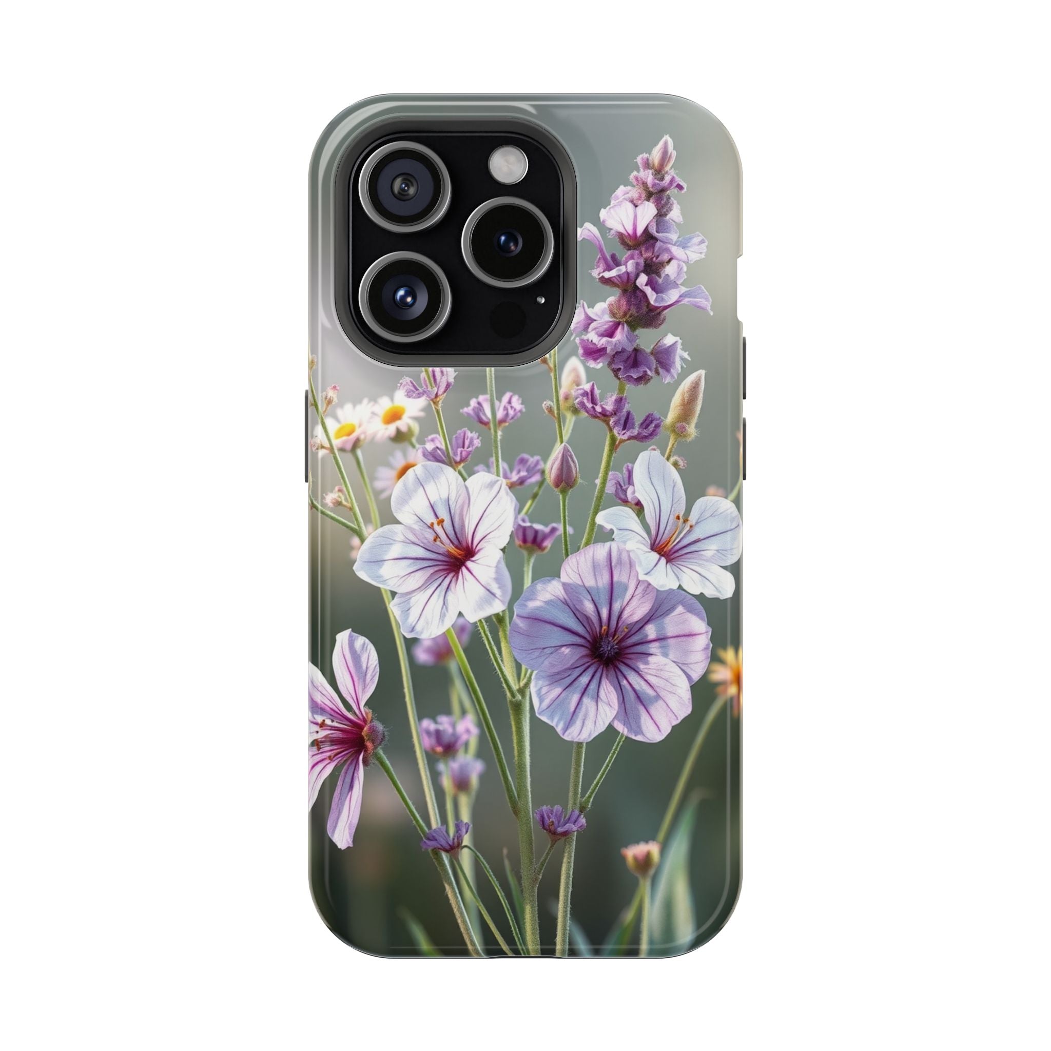 iPhone Wildflower Bunch Enchanted Art Slim Everyday Designer Case · iPhone Case