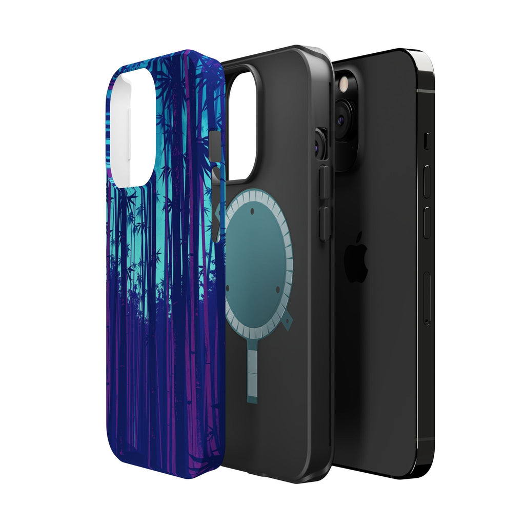 iPhone Bamboo Grove Grunge Distressed Slim Everyday Designer Case · iPhone Case