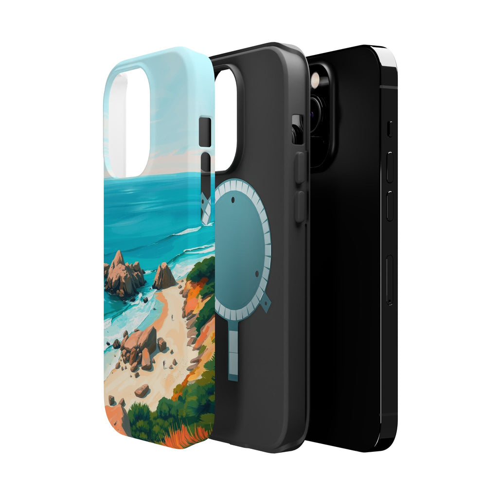 iPhone Pebble Beach Cinematic Art Bold Modern Everyday Snap Case · iPhone Case