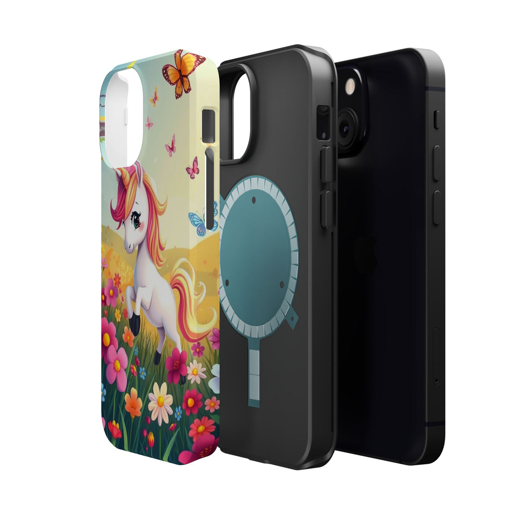 iPhone Magical Meadow Unicorn Kids Fun iPhone Phone Case Gift Slim · iPhone Case