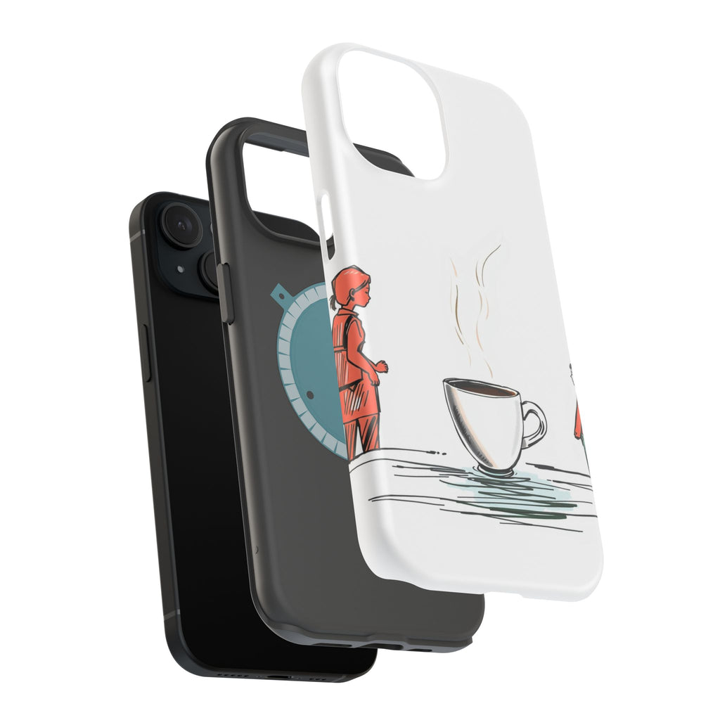 iPhone Coffee Before People Mystic Art Slim Everyday Designer Case · iPhone Case