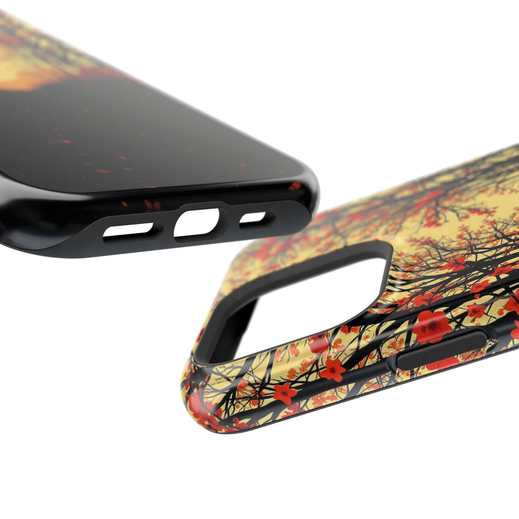 iPhone Dreamy Blossom Trail Design Bold Modern Everyday Snap Case · iPhone Case