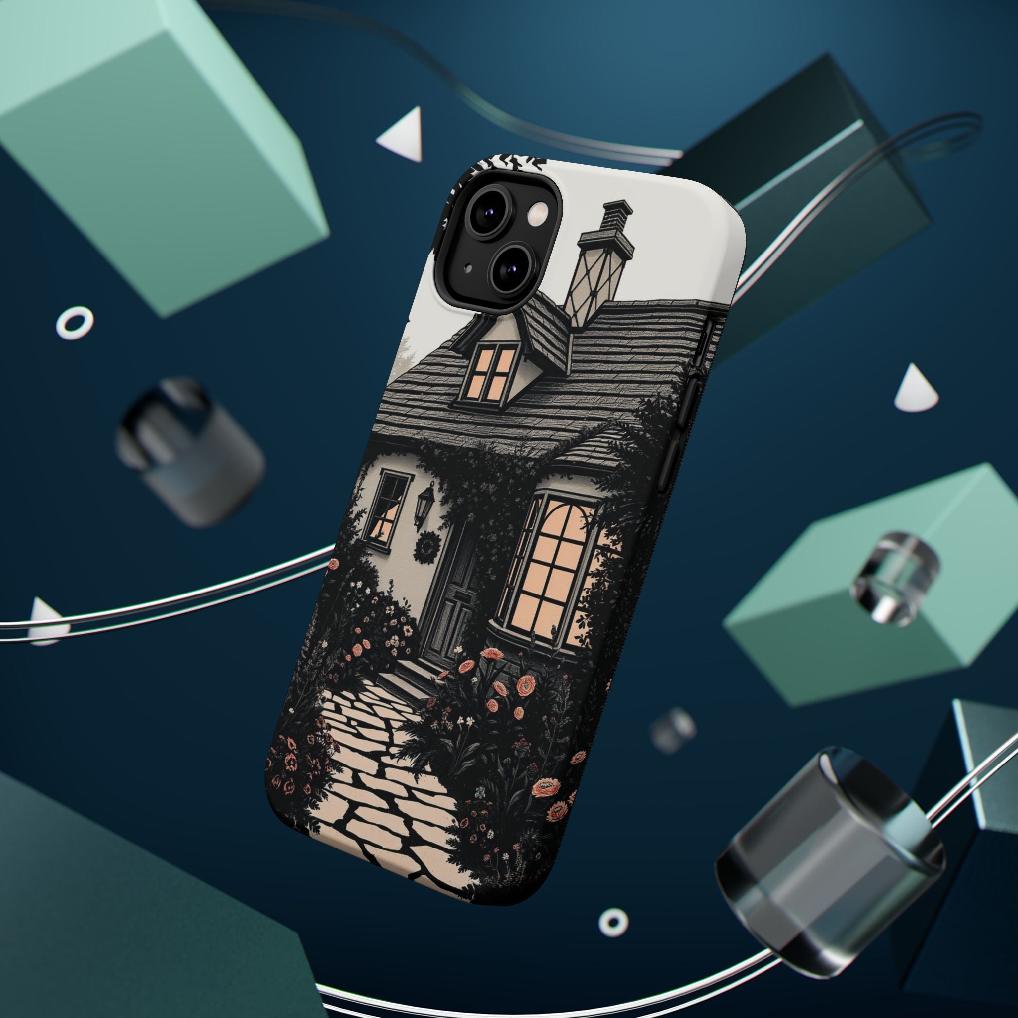 iPhone Cottage Garden Enchanted Art Slim Everyday Designer Case · iPhone Case