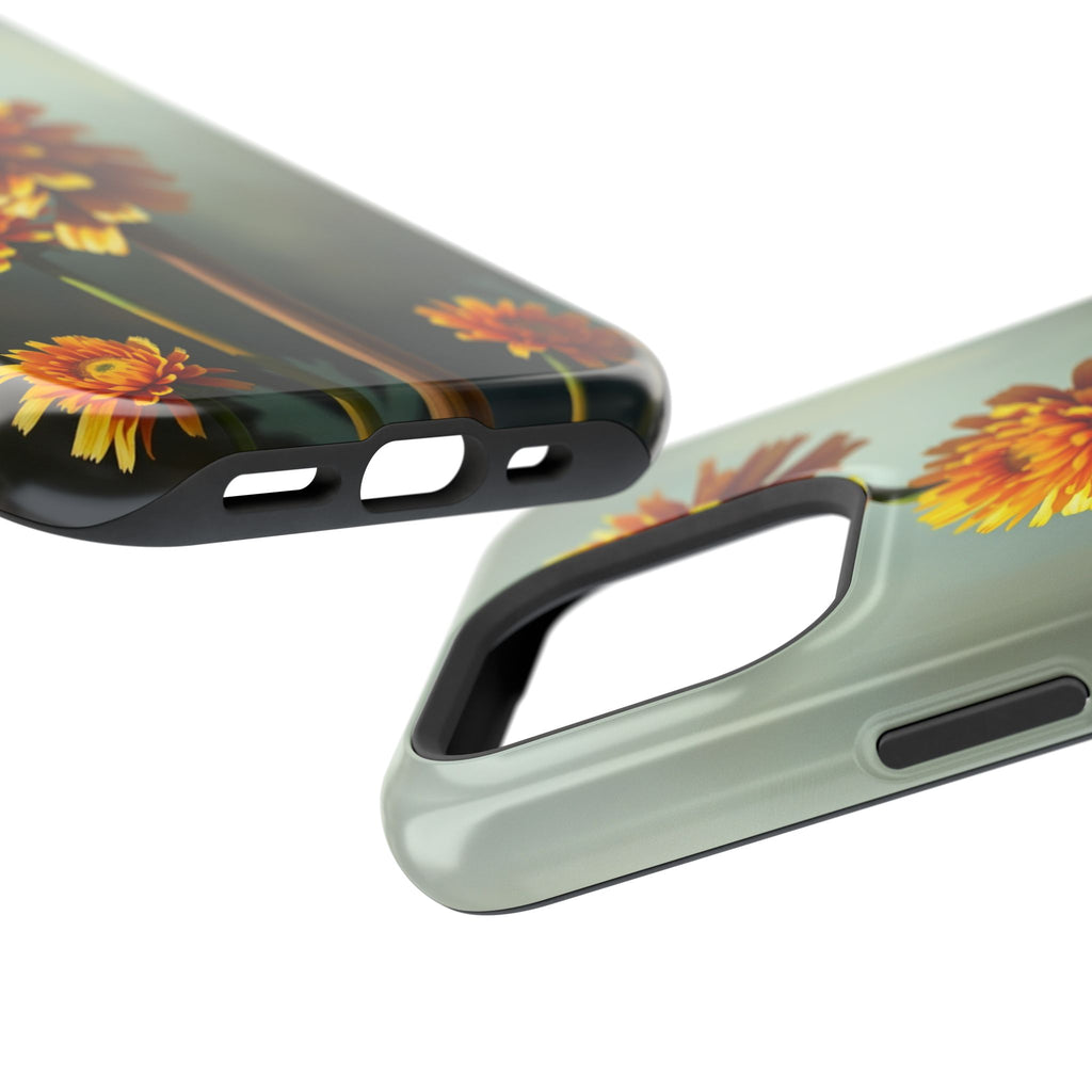 iPhone Ranunculus Stack Electric Art Slim Everyday Designer Case · iPhone Case