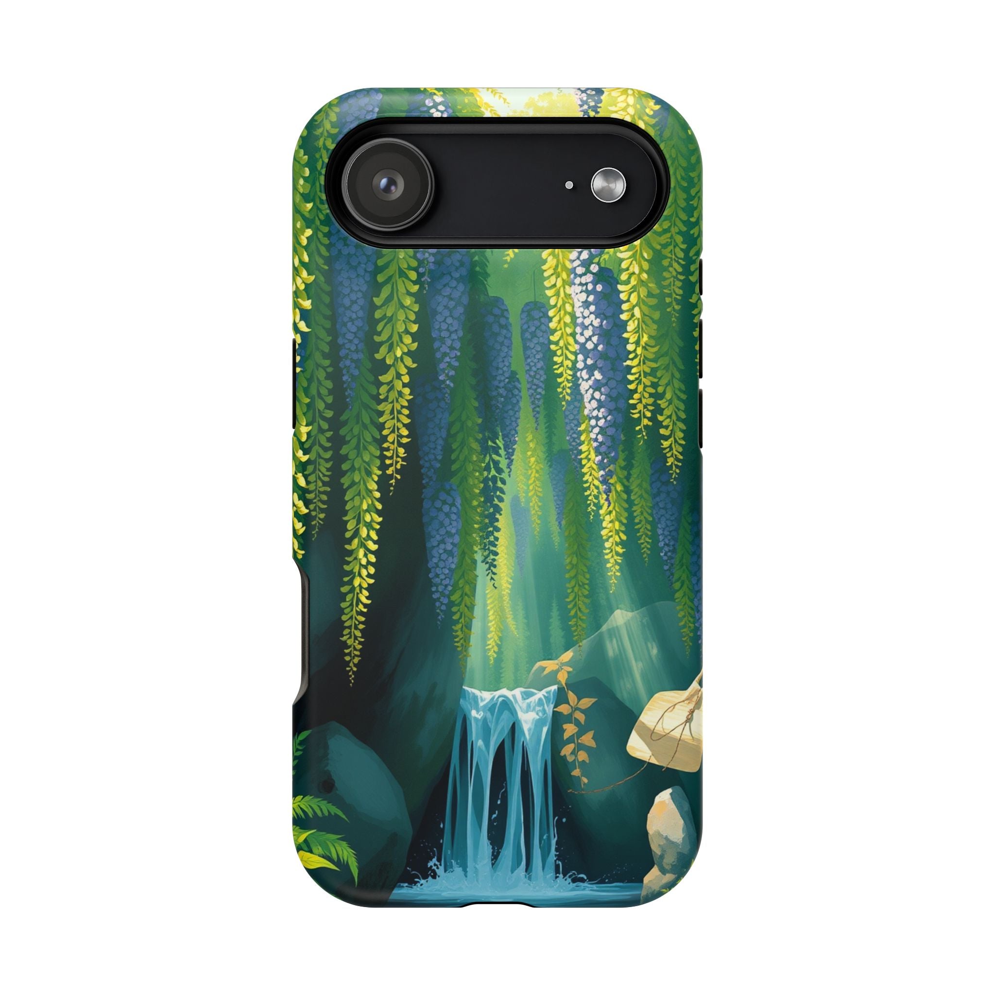 iPhone Wisteria Cascade Mystic Art Bold Modern Everyday Snap Case · iPhone Case