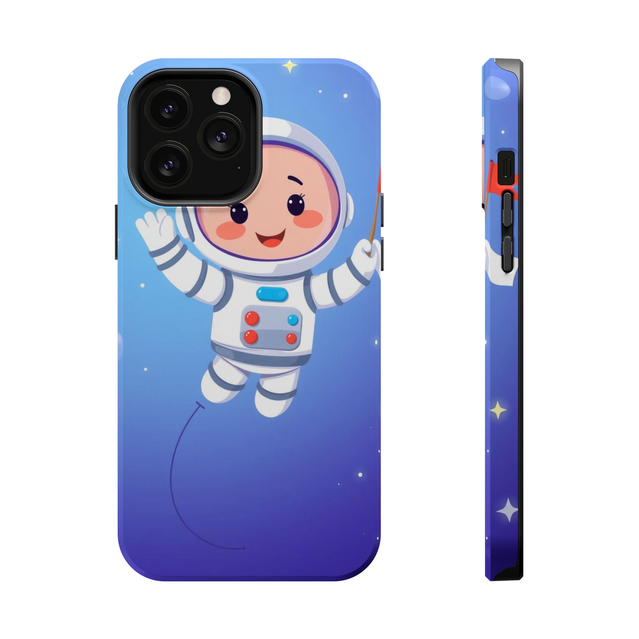 iPhone Cute Astronaut Floating Kids Fun iPhone Phone Case Gift Slim · iPhone Cas