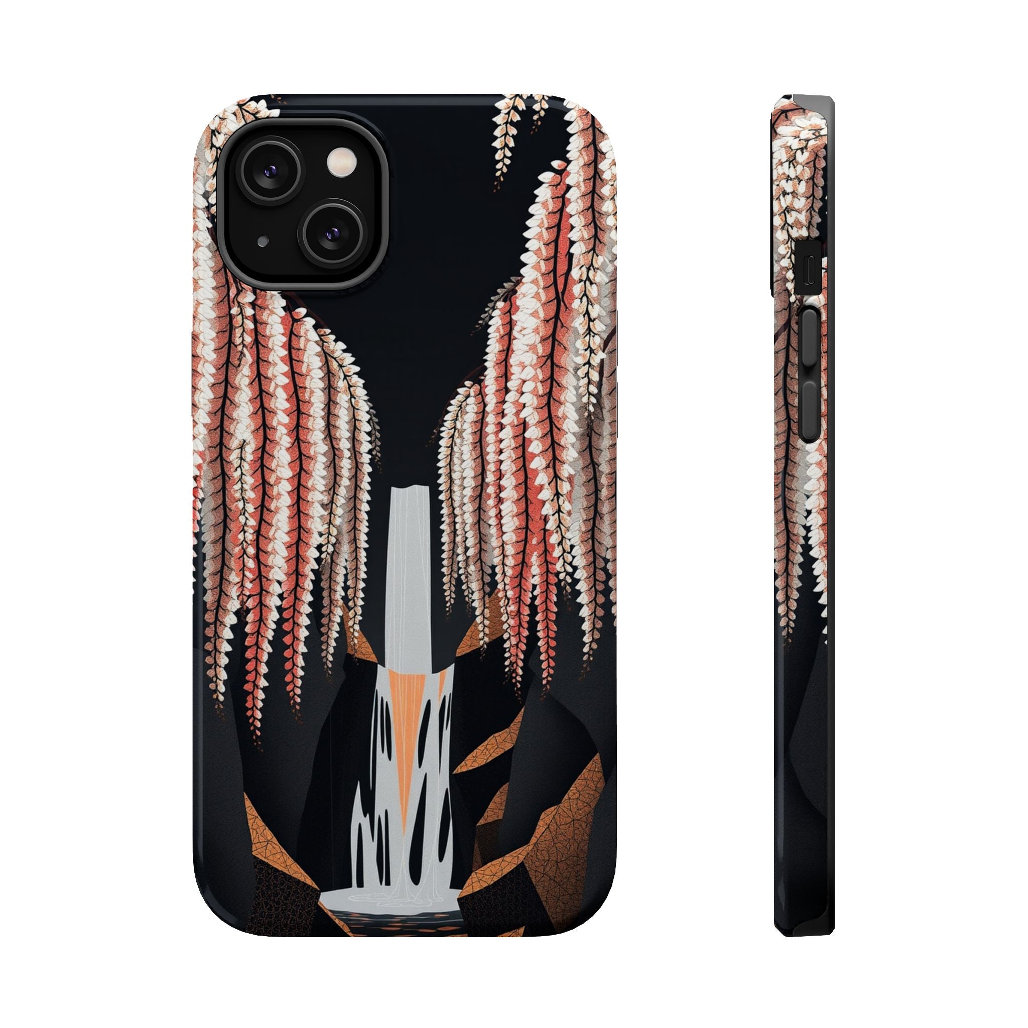 iPhone Earthy Wisteria Cascade Design Slim Everyday iPhone 10 Designer · iPhone