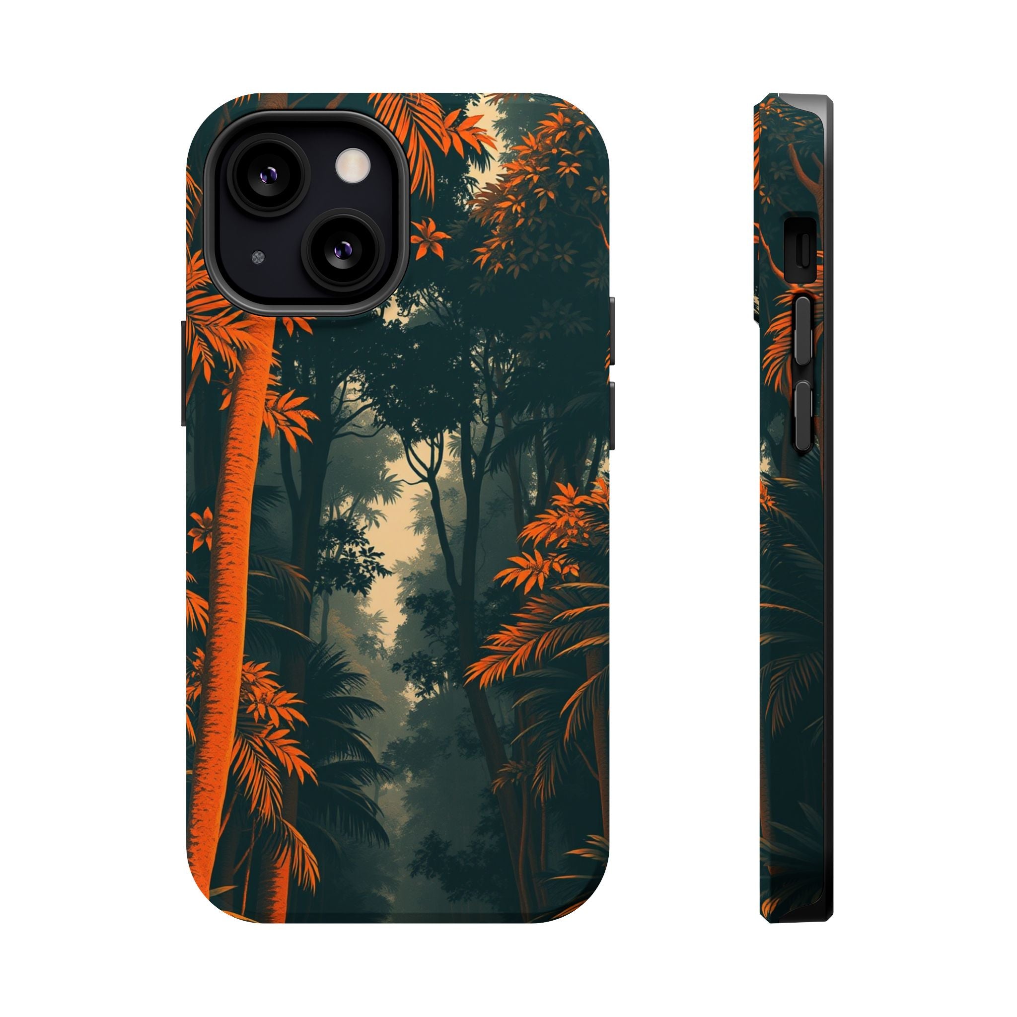iPhone Burnt Orange And Sand Rainforest Canopy Soft iPhone Finish · iPhone Case