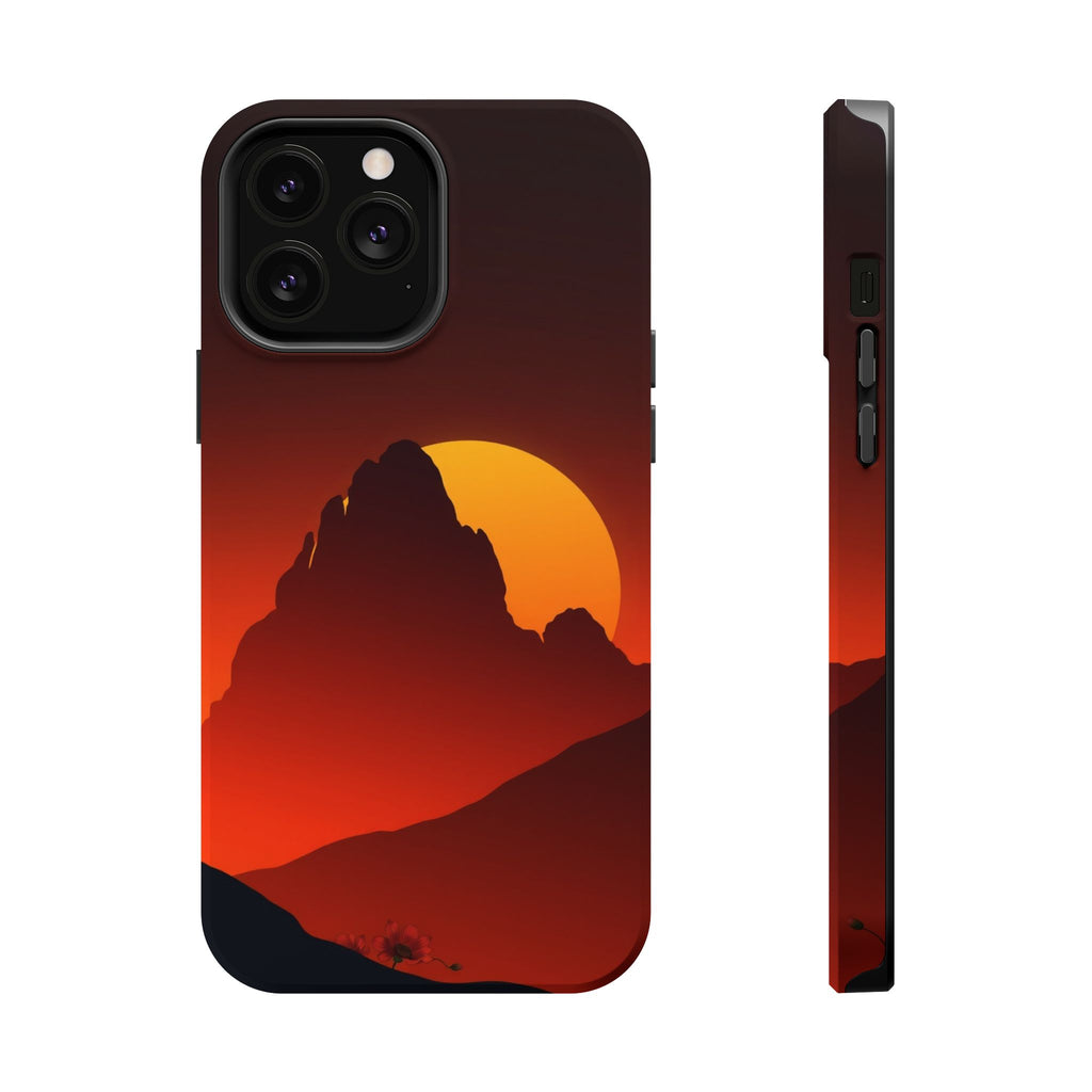 iPhone Sunset Amber And Peach Gradient Bloom Slim iPhone Everyday · iPhone Case