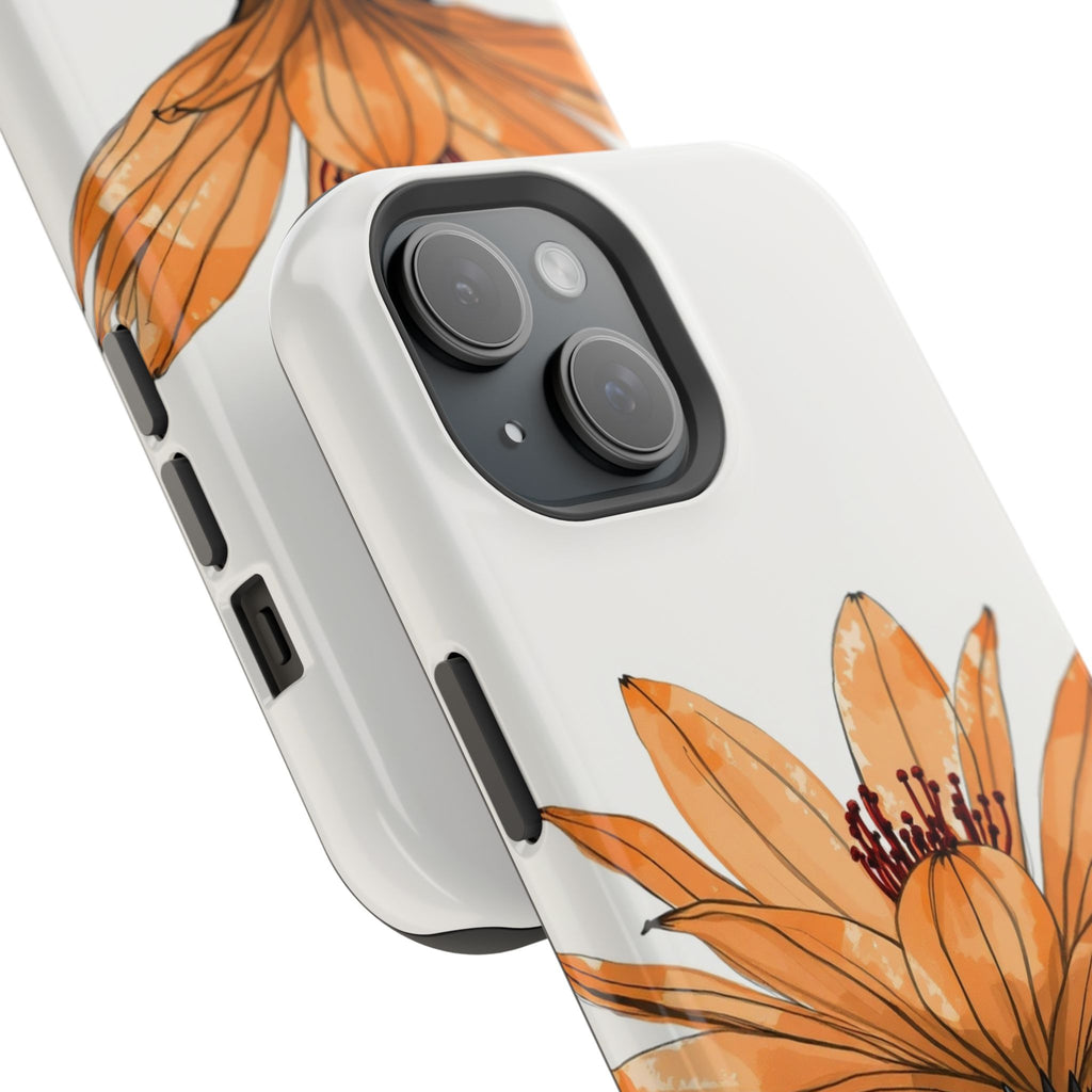 iPhone Earthy Desert Flower Design Bold Modern Everyday Snap Case · iPhone Case