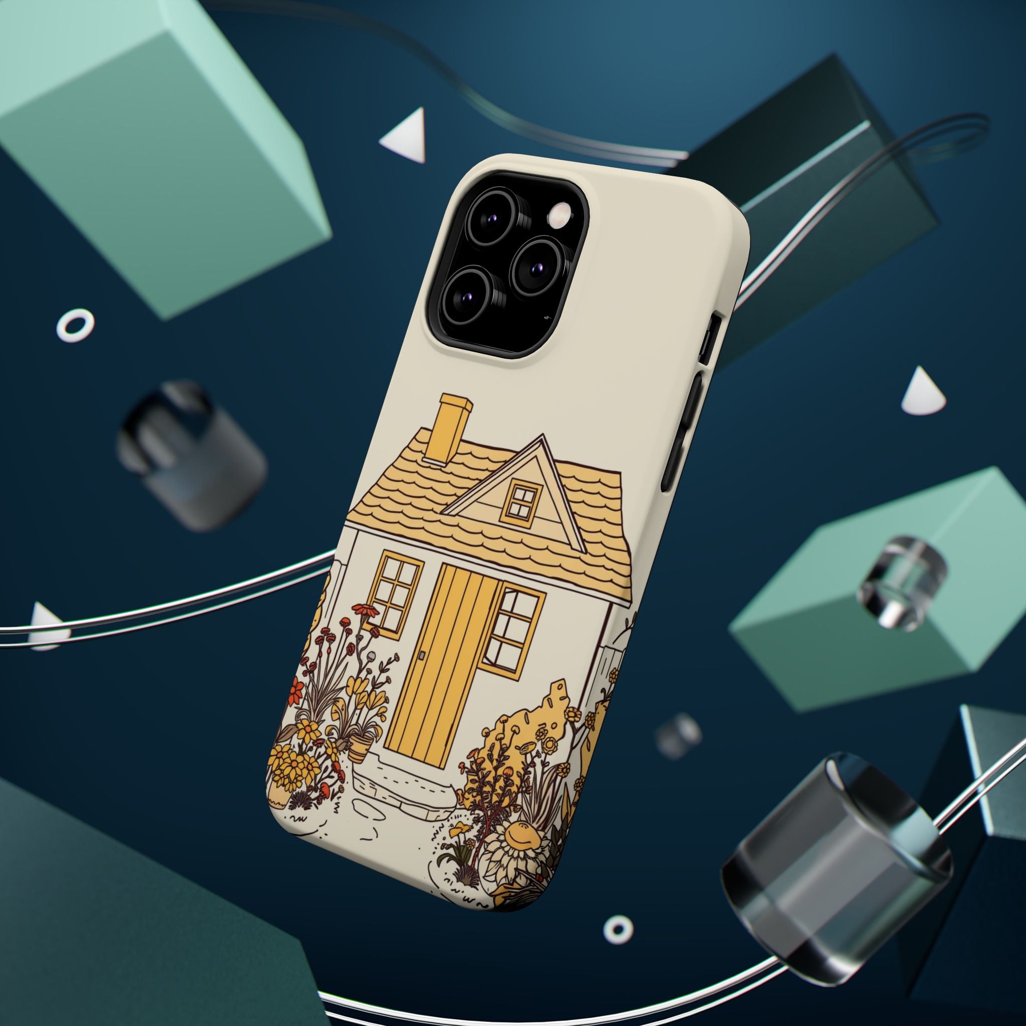 iPhone Cottage Garden Bold Art Slim Everyday Designer Case Galaxy · iPhone Case