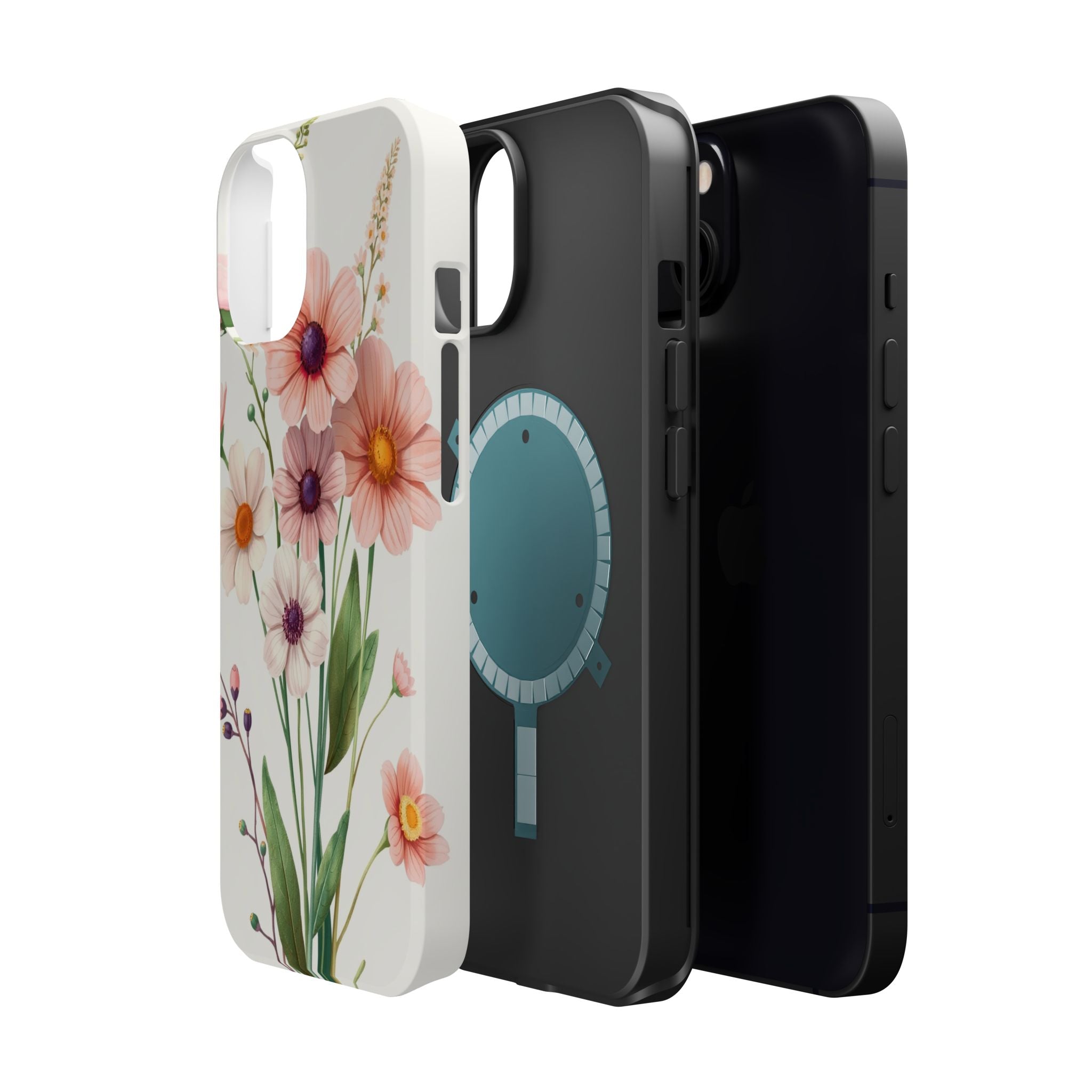 iPhone Wildflower Bunch Mystic Art Bold Modern Everyday Snap Case · iPhone Case