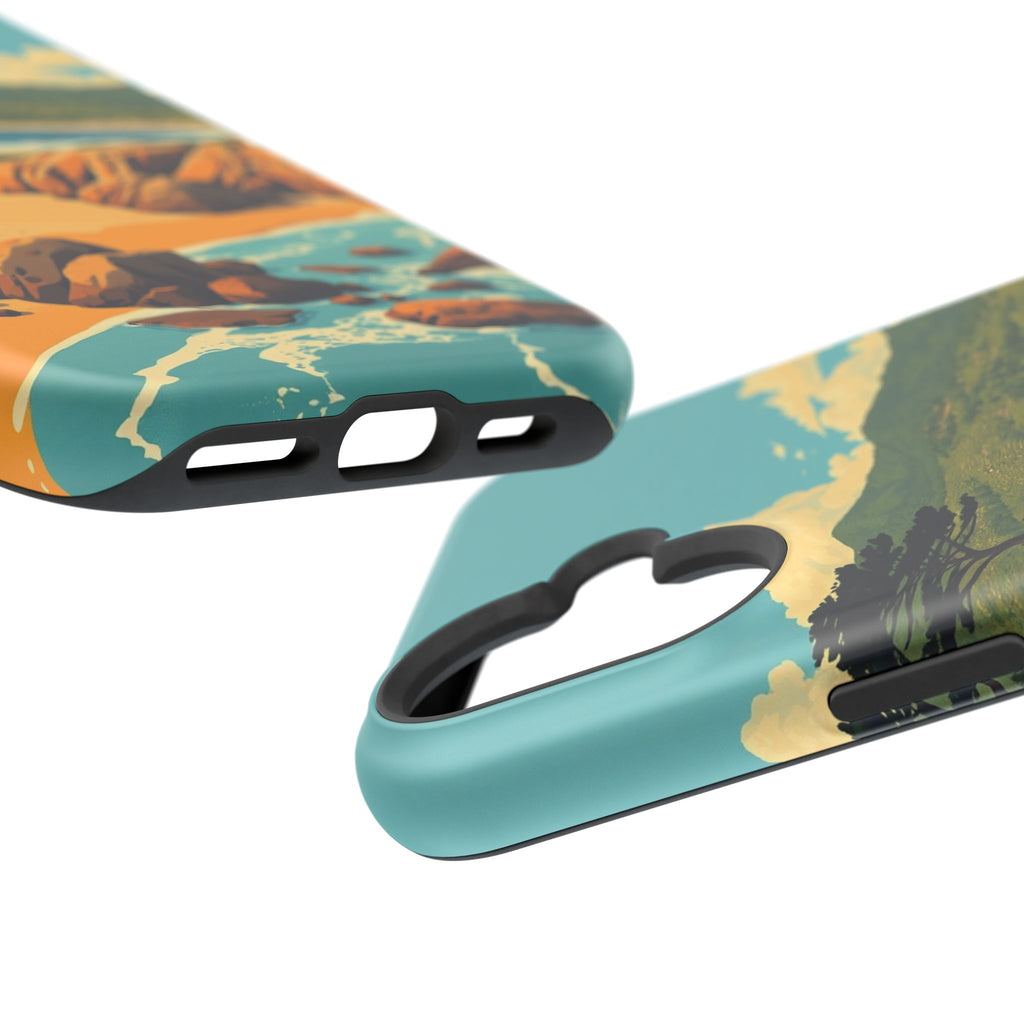 iPhone Pebble Beach Vintage Retro Poster Slim Everyday iPhone Designer · iPhone