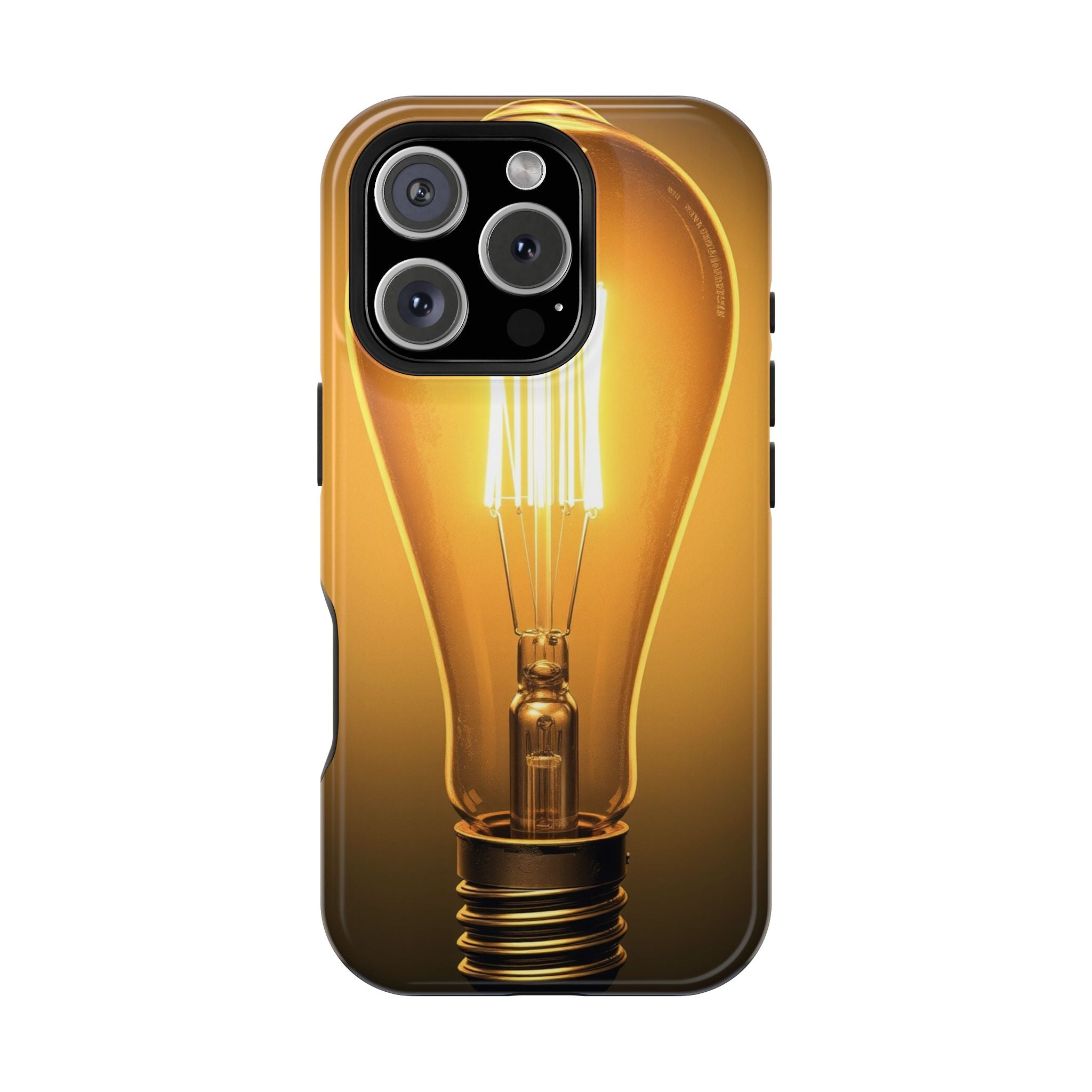 iPhone Edison Bulb Warm Enchanted Art Slim Everyday Designer Case · iPhone Case